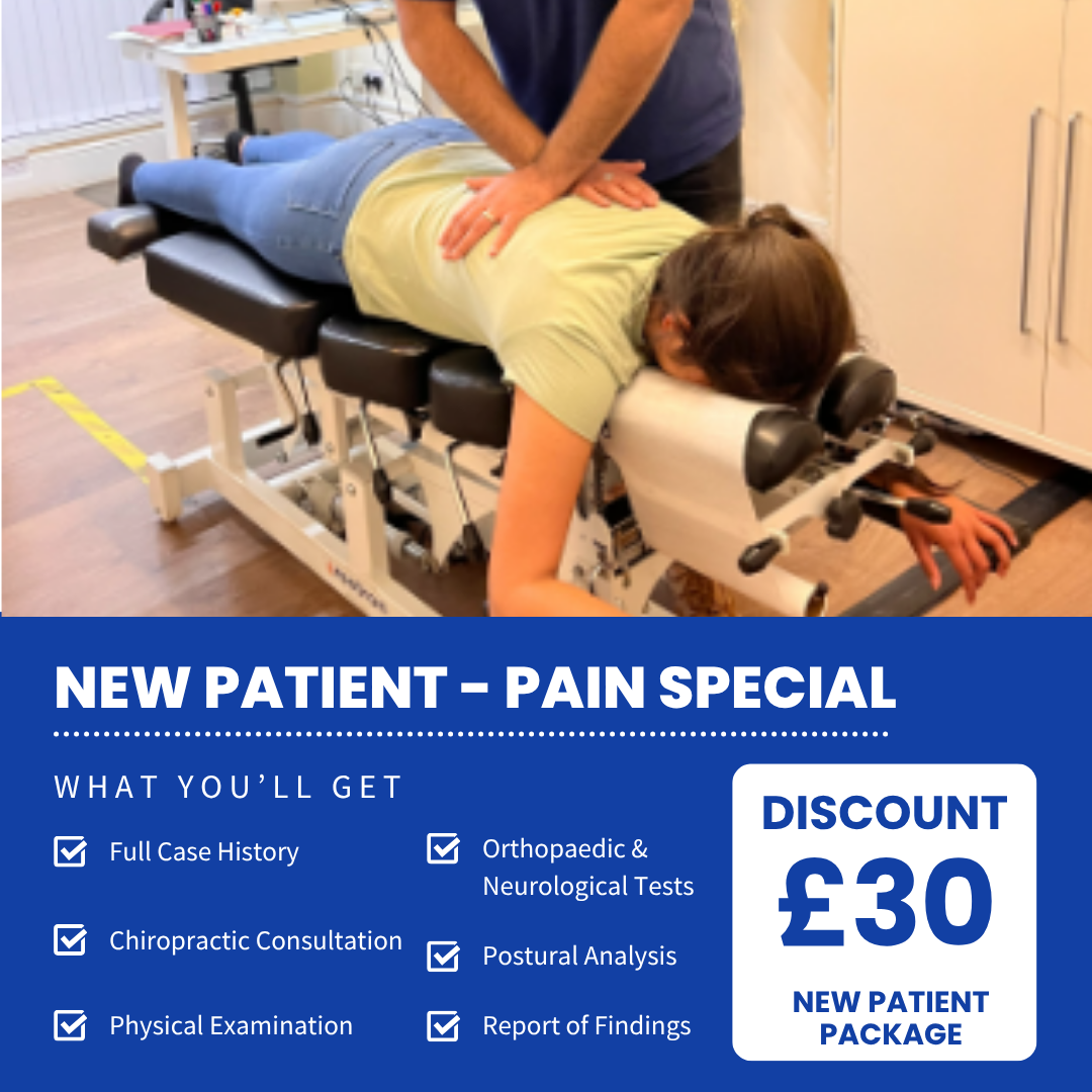 AMI Clinic, Bedford’s Chiropractic and Medical Acupuncture Clinic Facebook ad from Jan 12, 2026