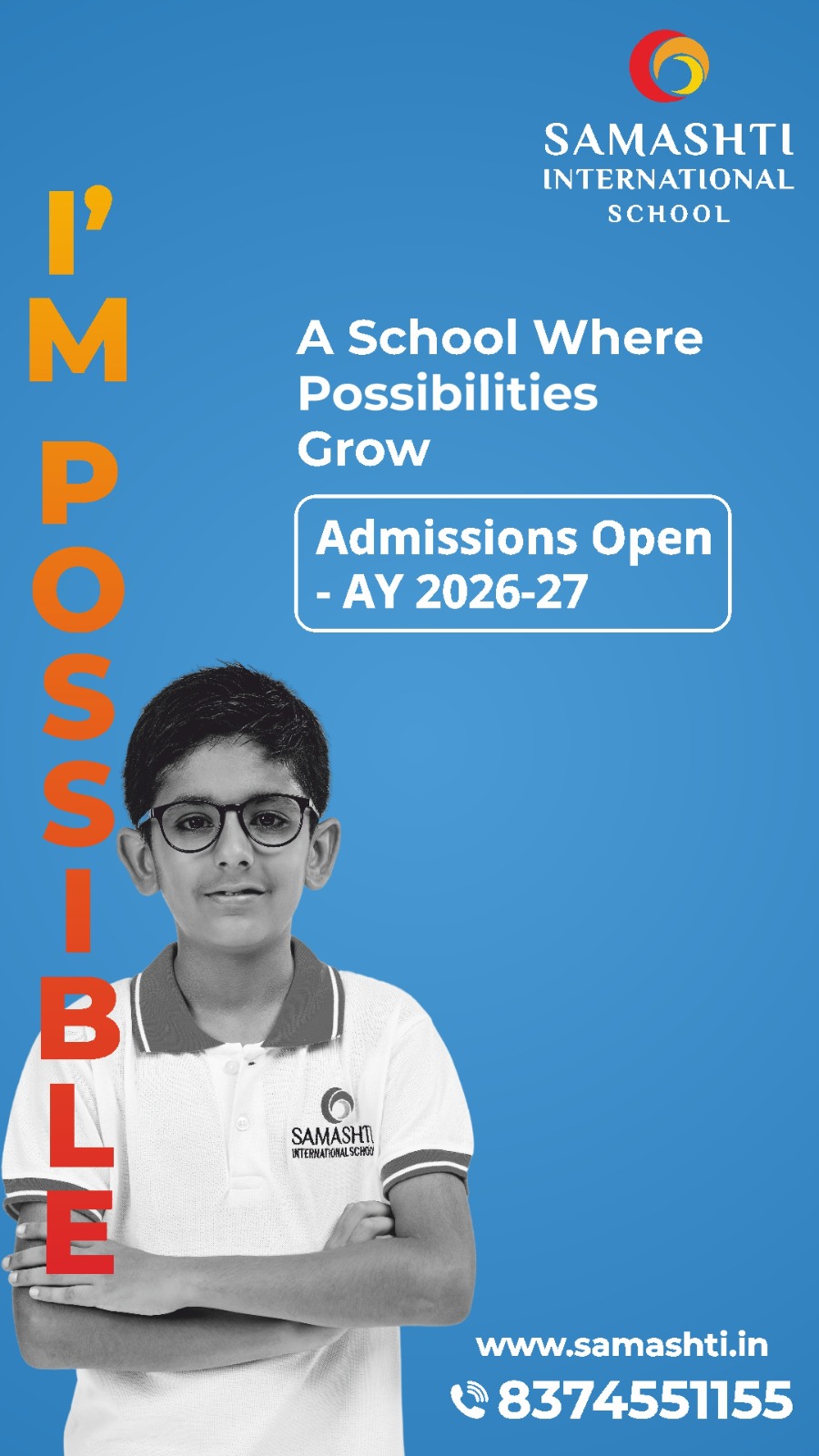 Samashti International School - Coimbatore Facebook ad from Dec 3, 2025