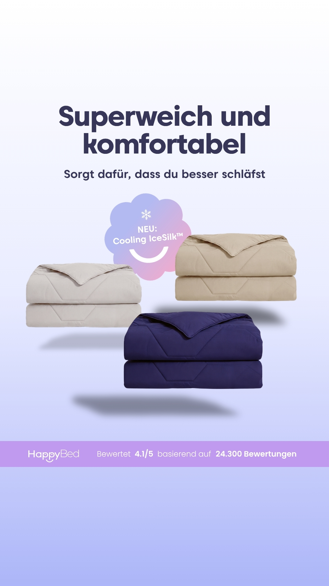 Thehappybed.de Facebook ad