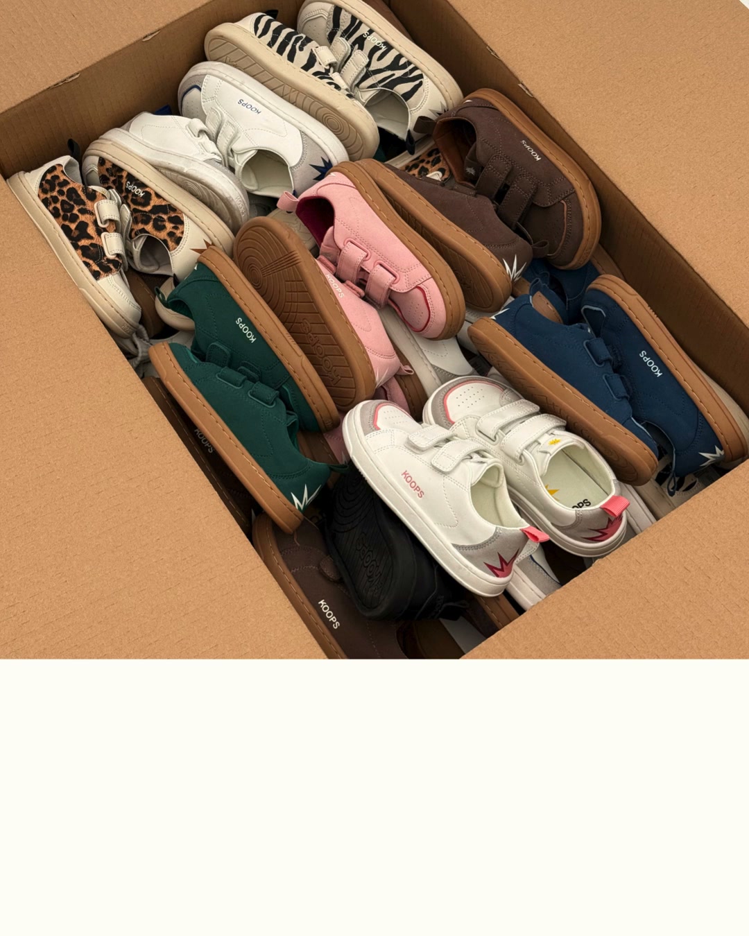 KOOPS Facebook ad: Barefoot sneakers
