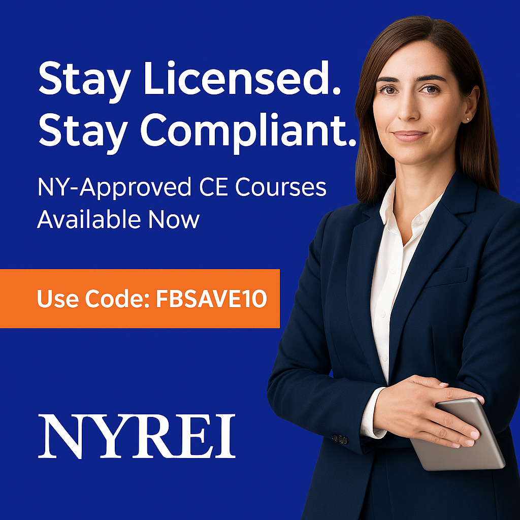 The New York Real Estate Institute Facebook ad