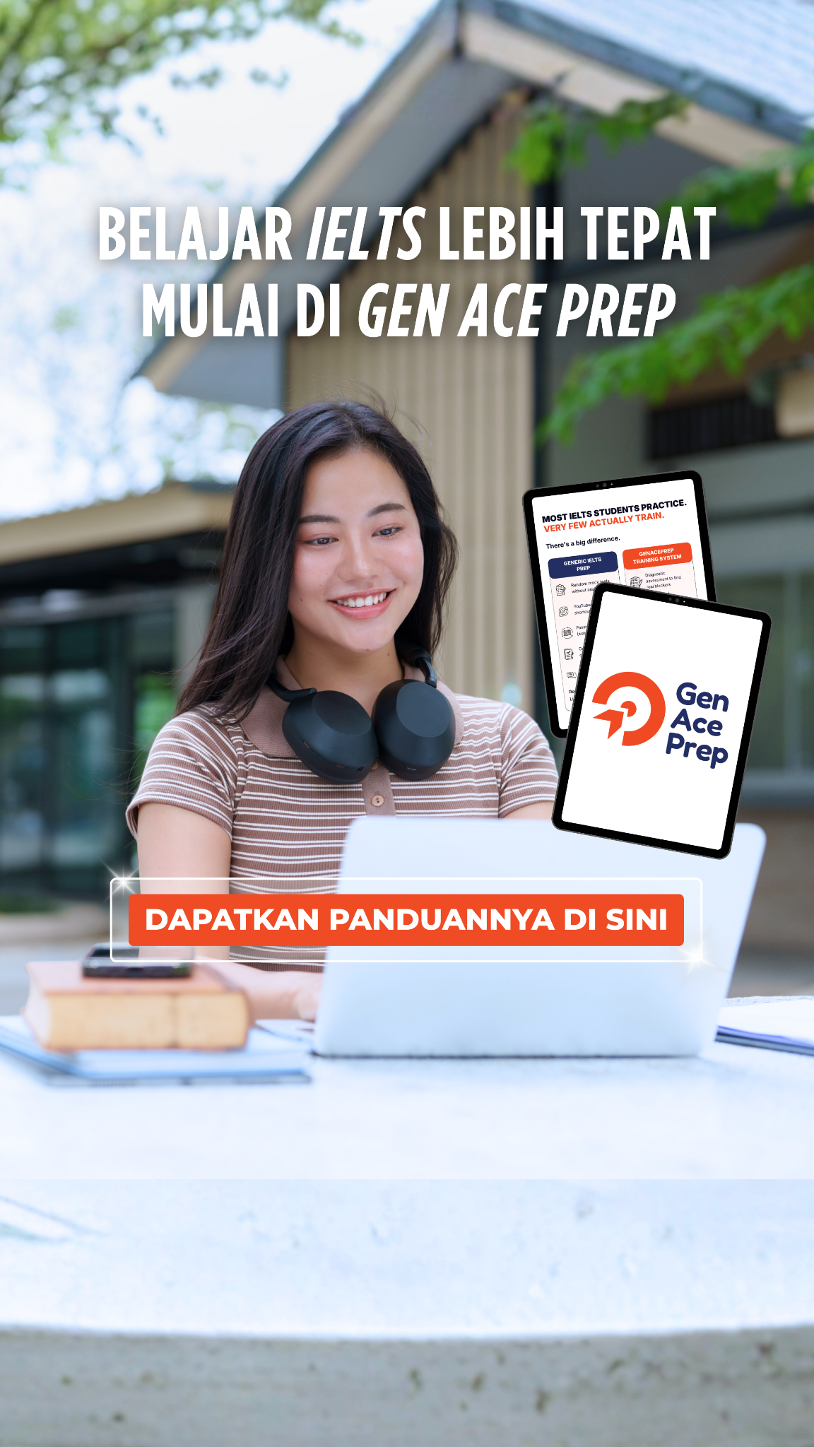 Wall Street English Facebook ad: Your Future Starts with IELTS Band 7+