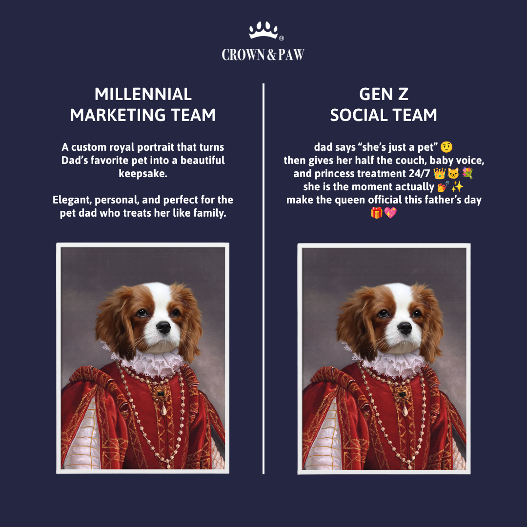 Crown & Paw Facebook ad