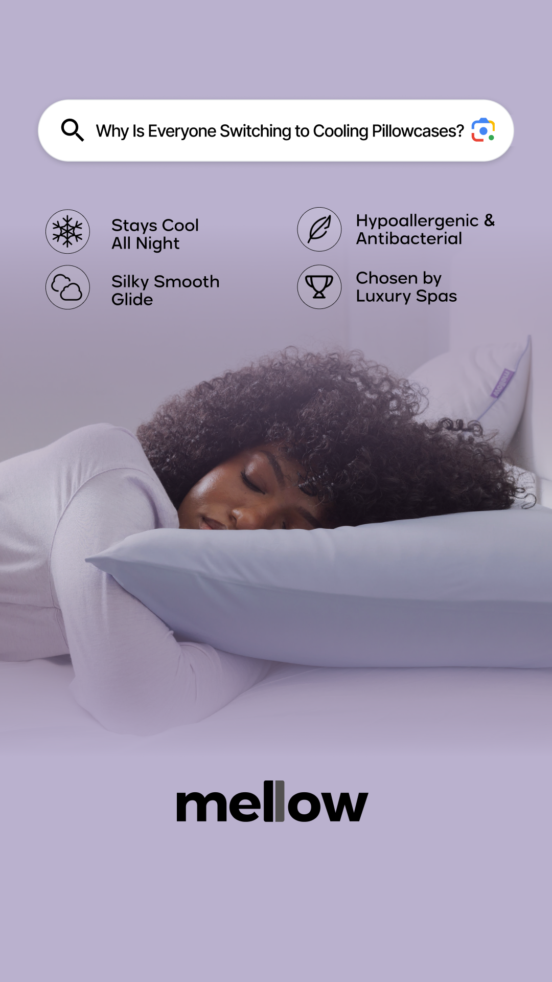 Mellow Pillows Facebook ad