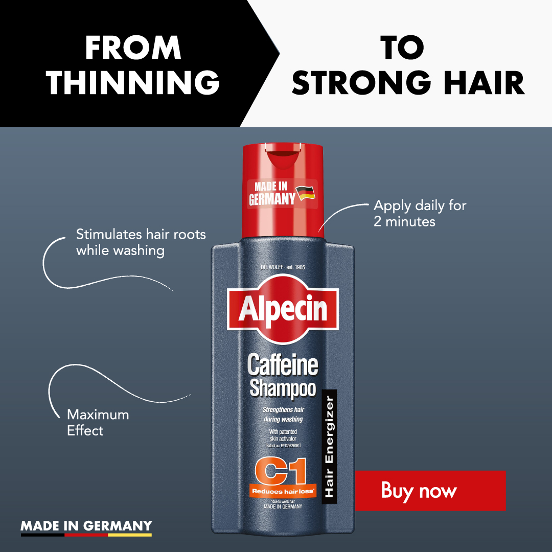 Alpecin Facebook ad