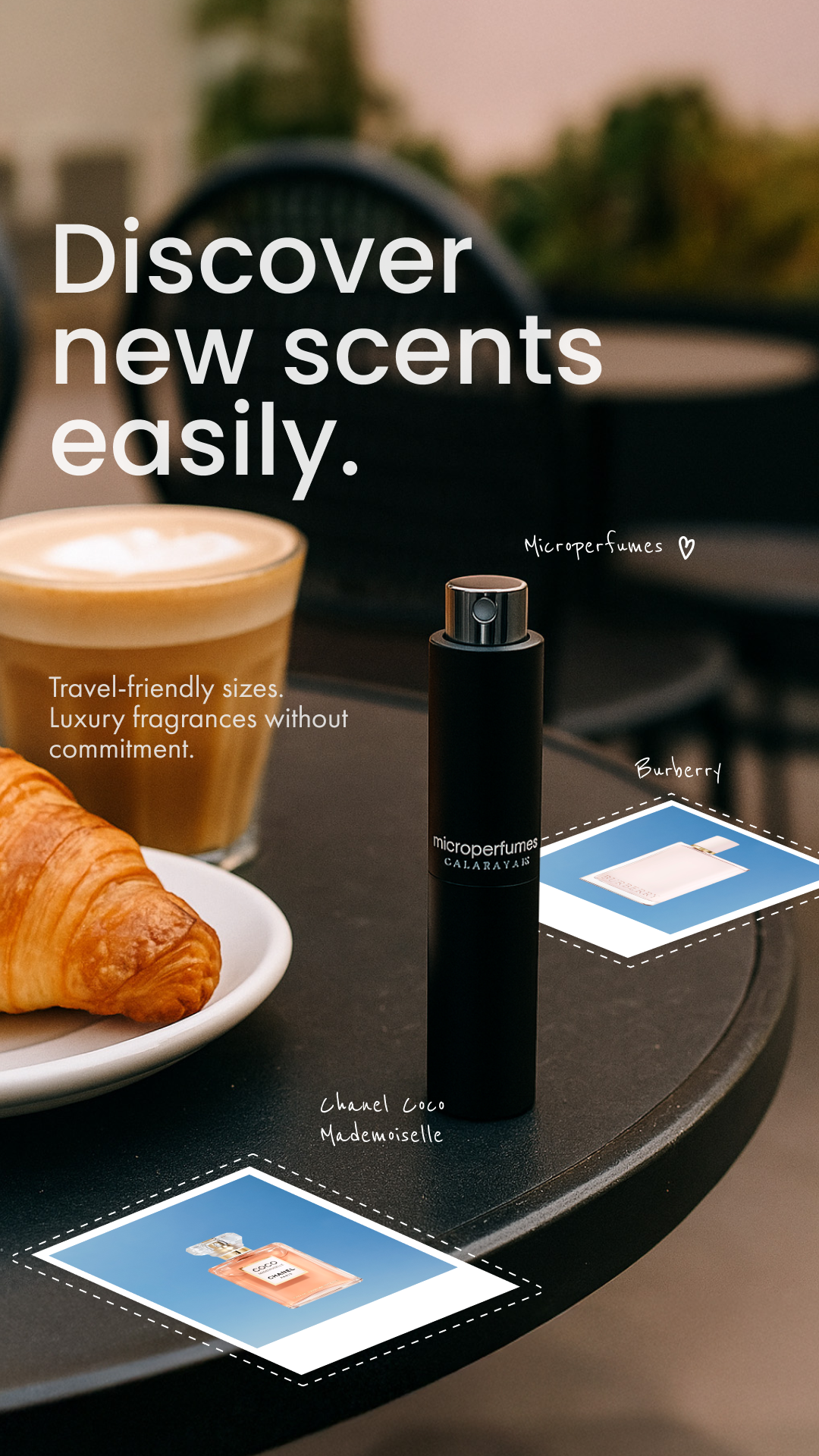 MicroPerfumes Facebook ad