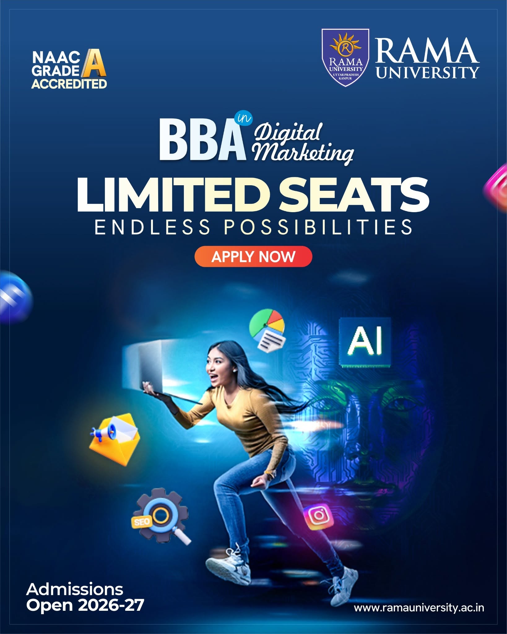 Rama University Facebook ad
