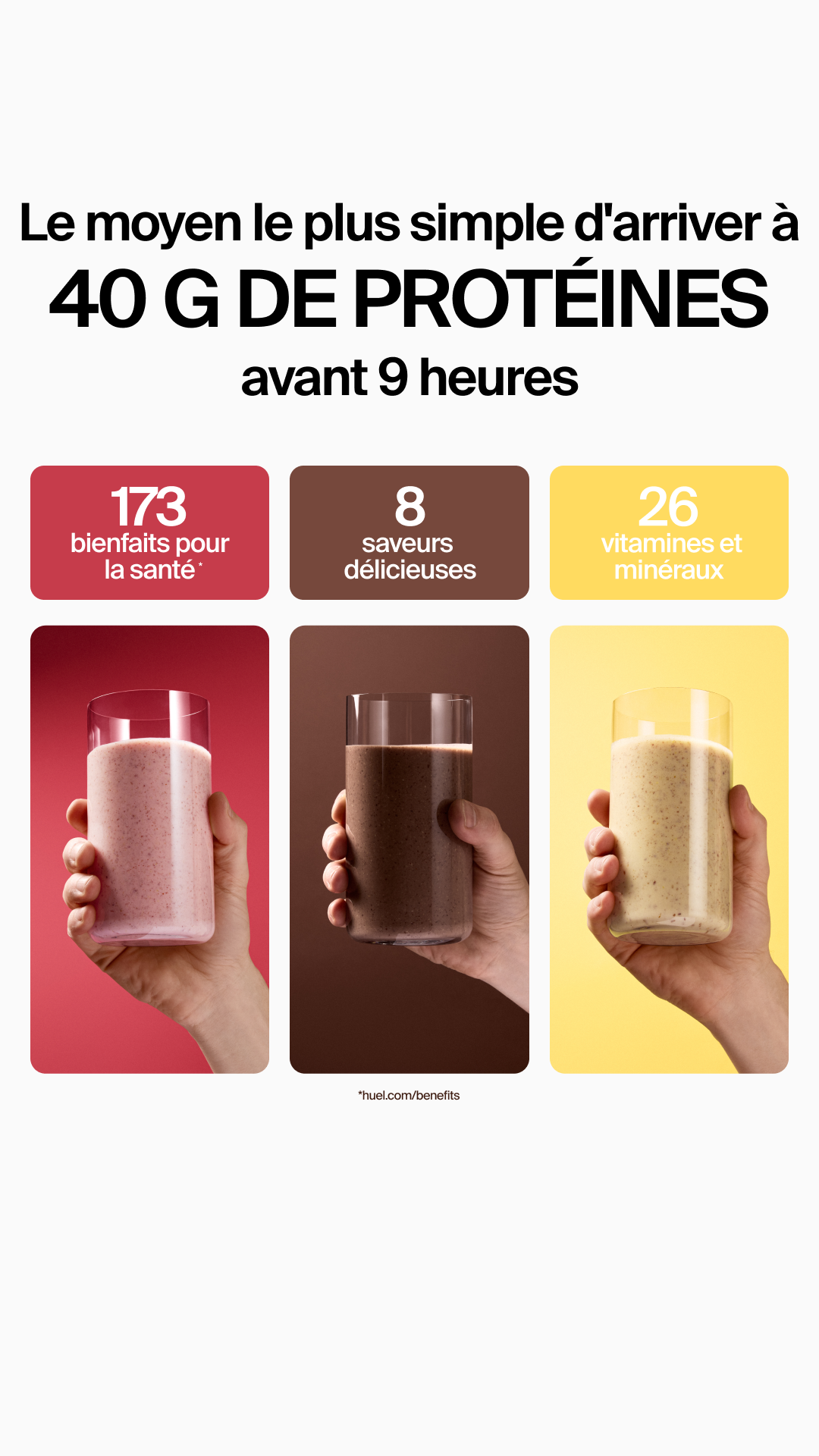 Huel Facebook ad