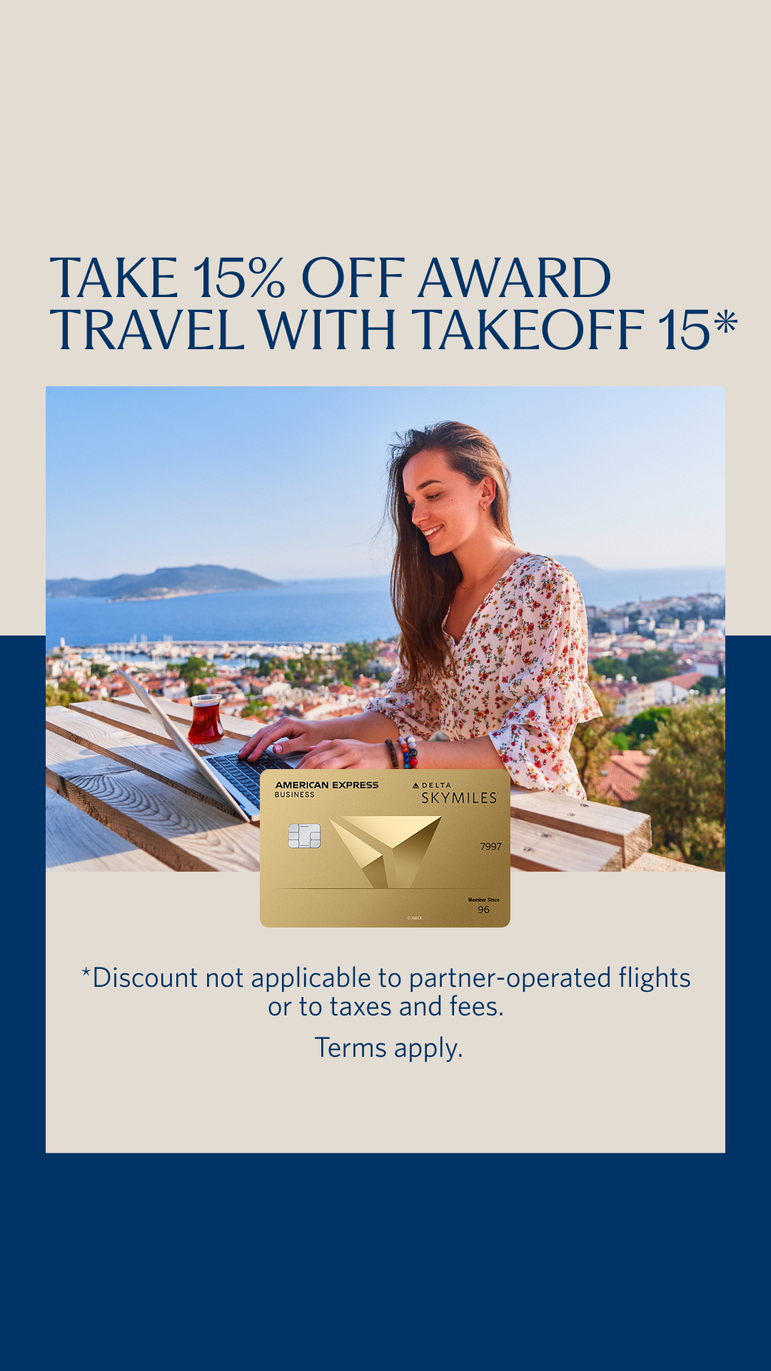 Delta Air Lines Facebook ad
