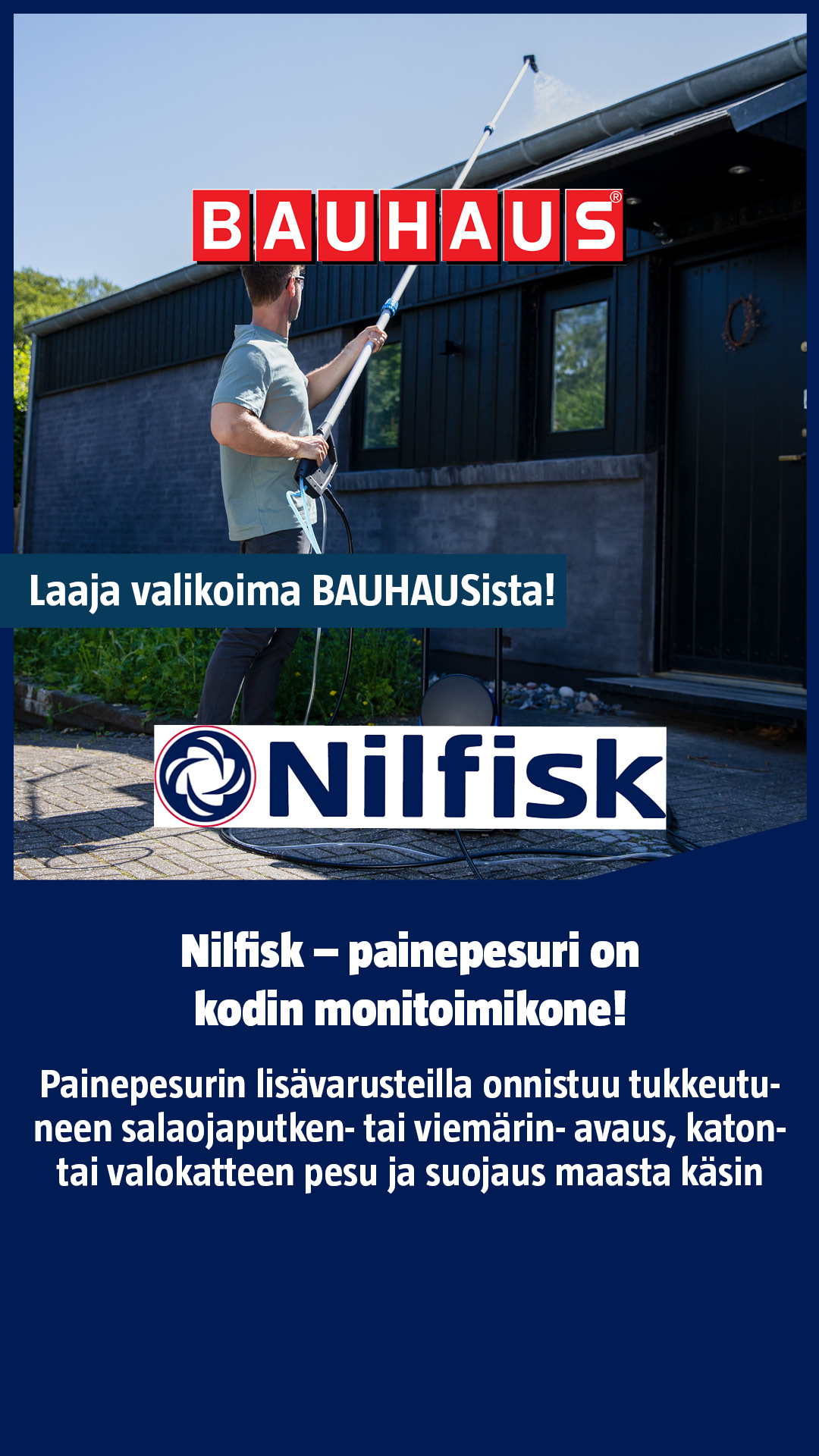 BAUHAUS Suomi Facebook ad