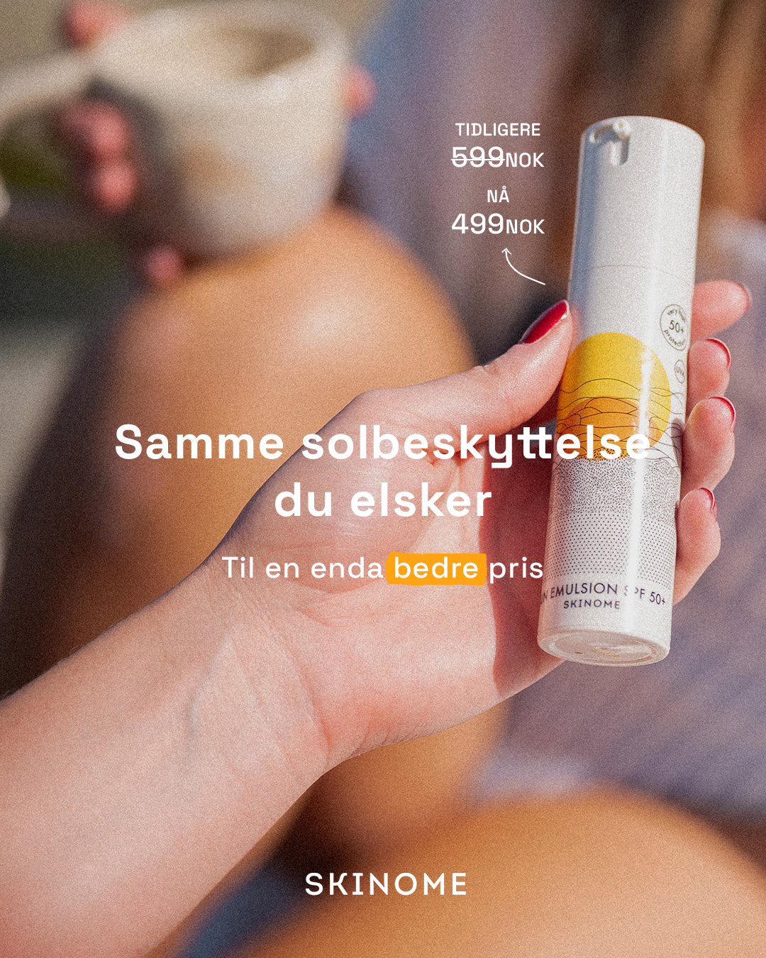 Skinome Facebook ad