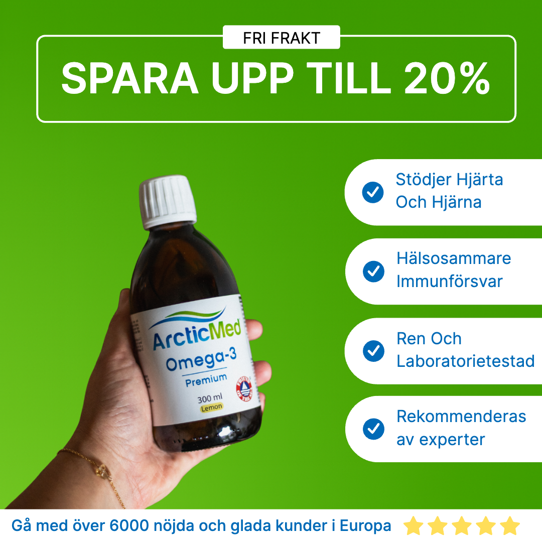 ArcticMed Omega-3 Facebook ad