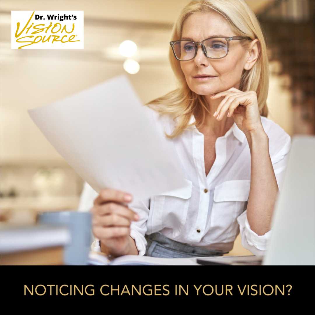 Dr. Wright's Vision Source Facebook ad
