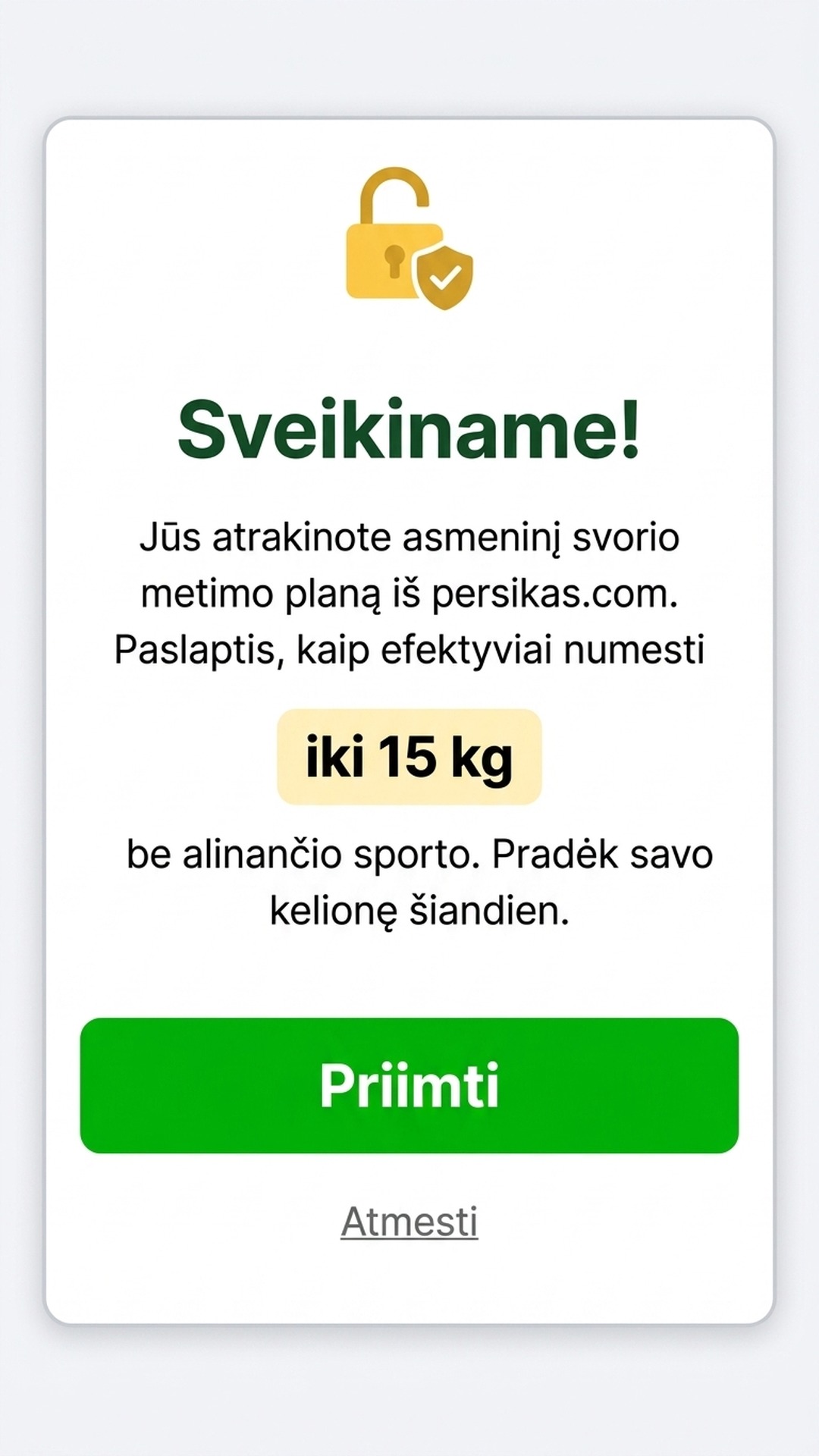 Mantas Liekis Facebook ad