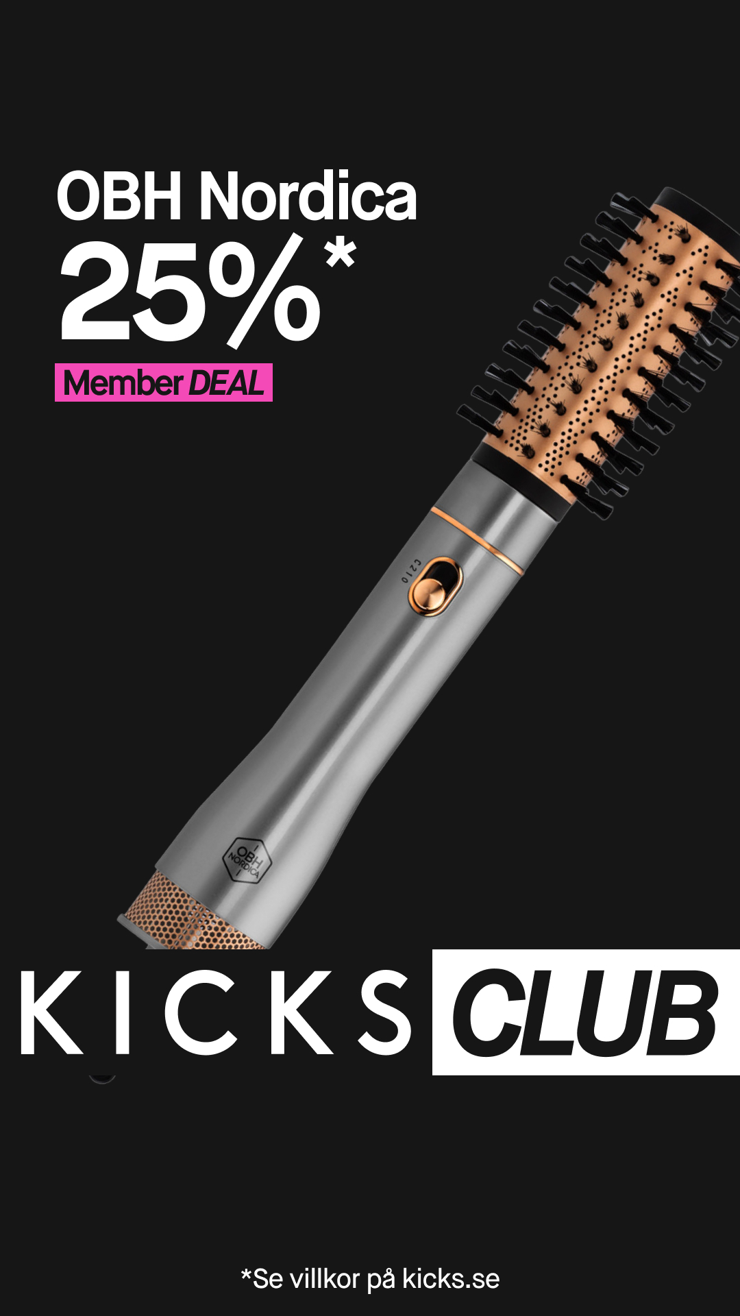 KICKS Facebook ad