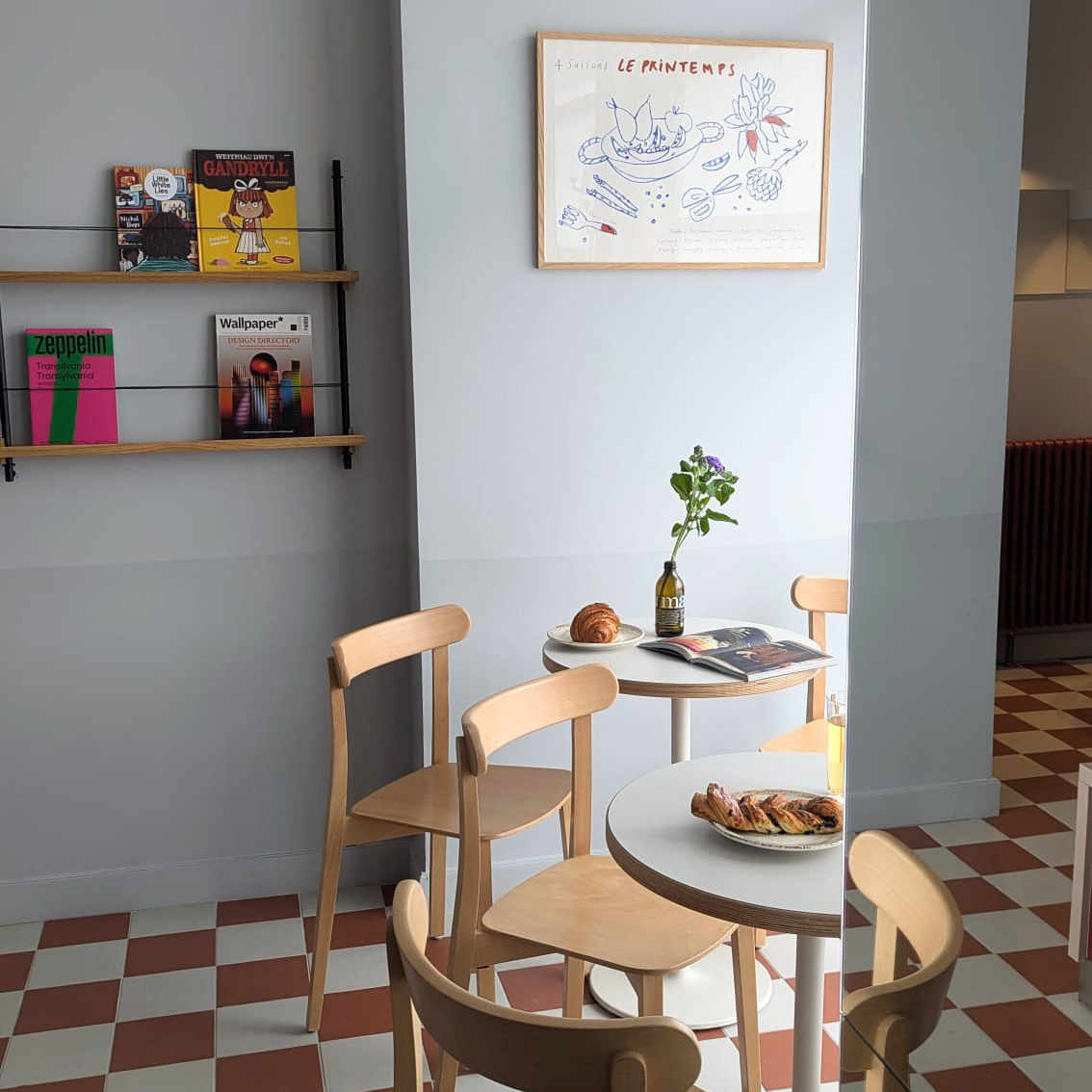 Brutaria Amzei Facebook ad: French style bakery products.