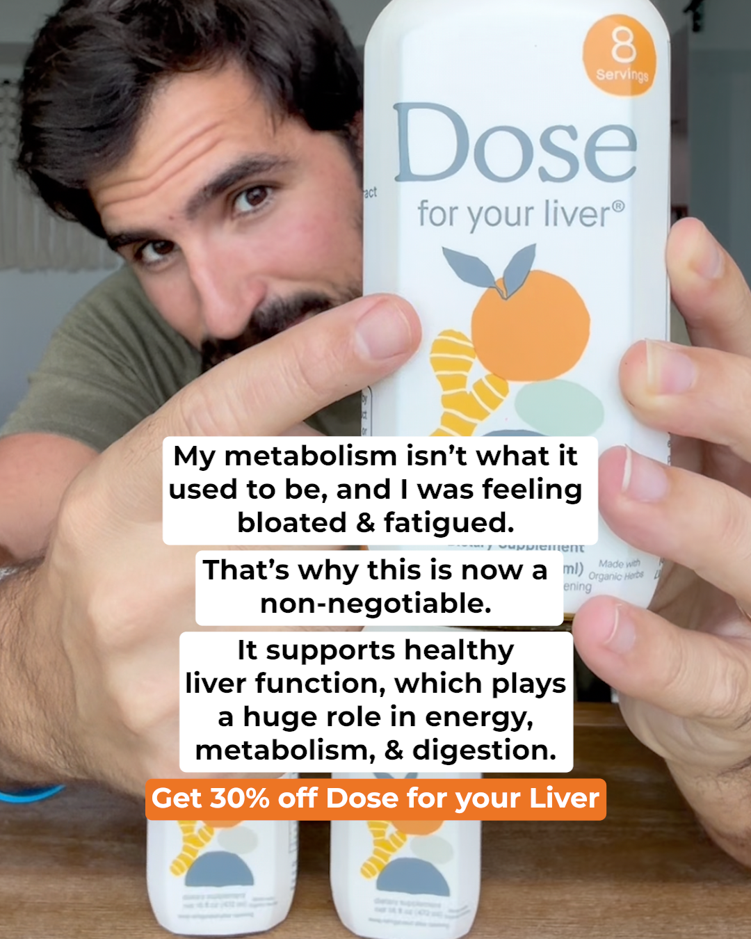 Dose Facebook ad: Dose for your Liver
