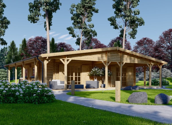Chaletdejardin.fr Facebook ad: Créez l'espace de vos rêves avec nos constructions…