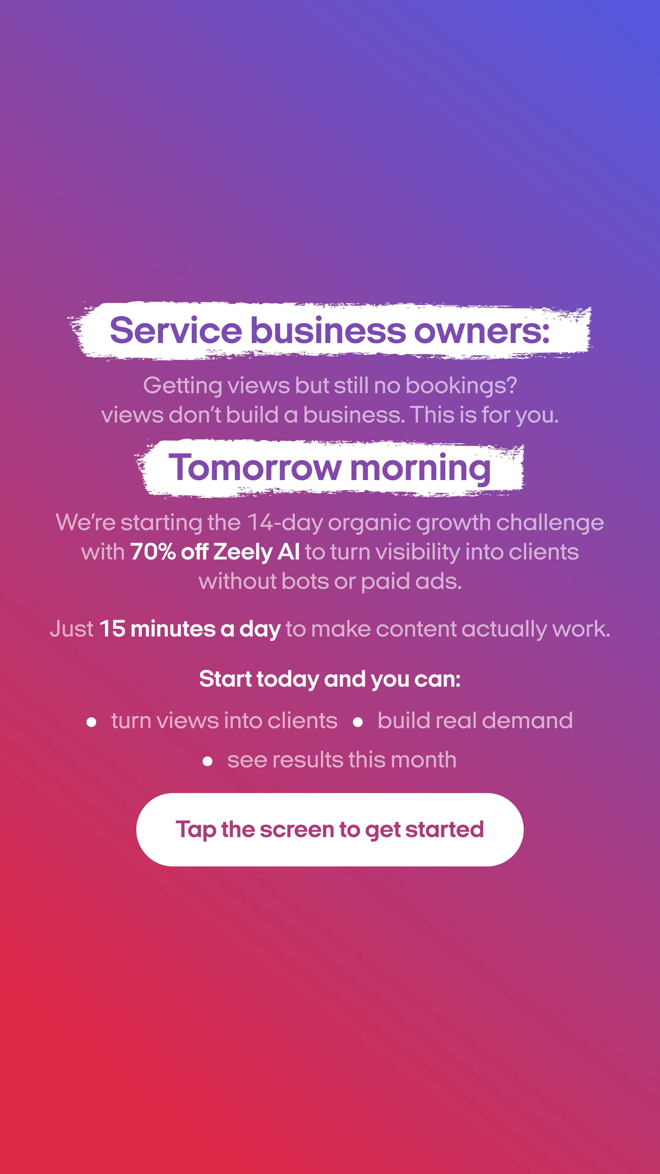 Zeely Facebook ad