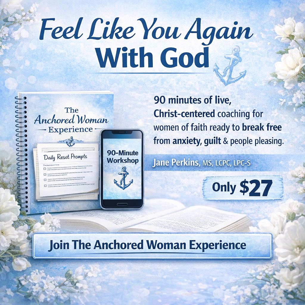 Anchored Woman Facebook ad: The Anchored Woman