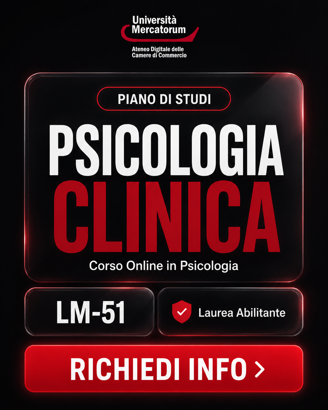 Università Mercatorum Facebook ad: Psicologia Online