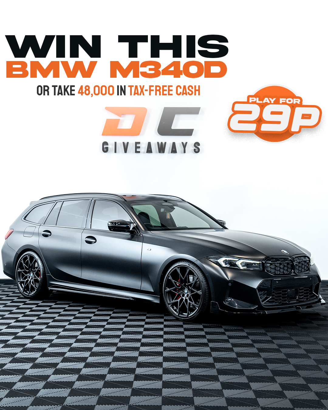Dream Car Giveaways Facebook ad