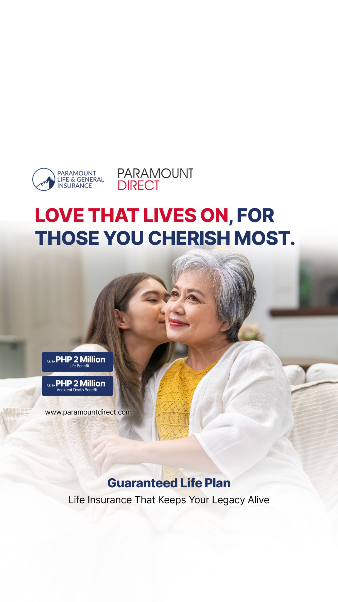 Paramount Life & General Insurance Corporation Facebook ad