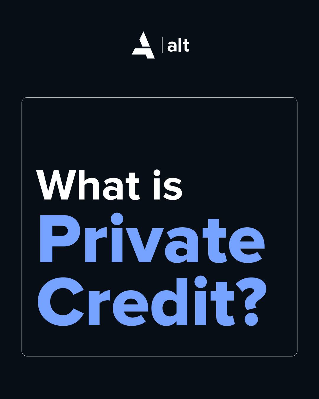 Alt Invest Facebook ad