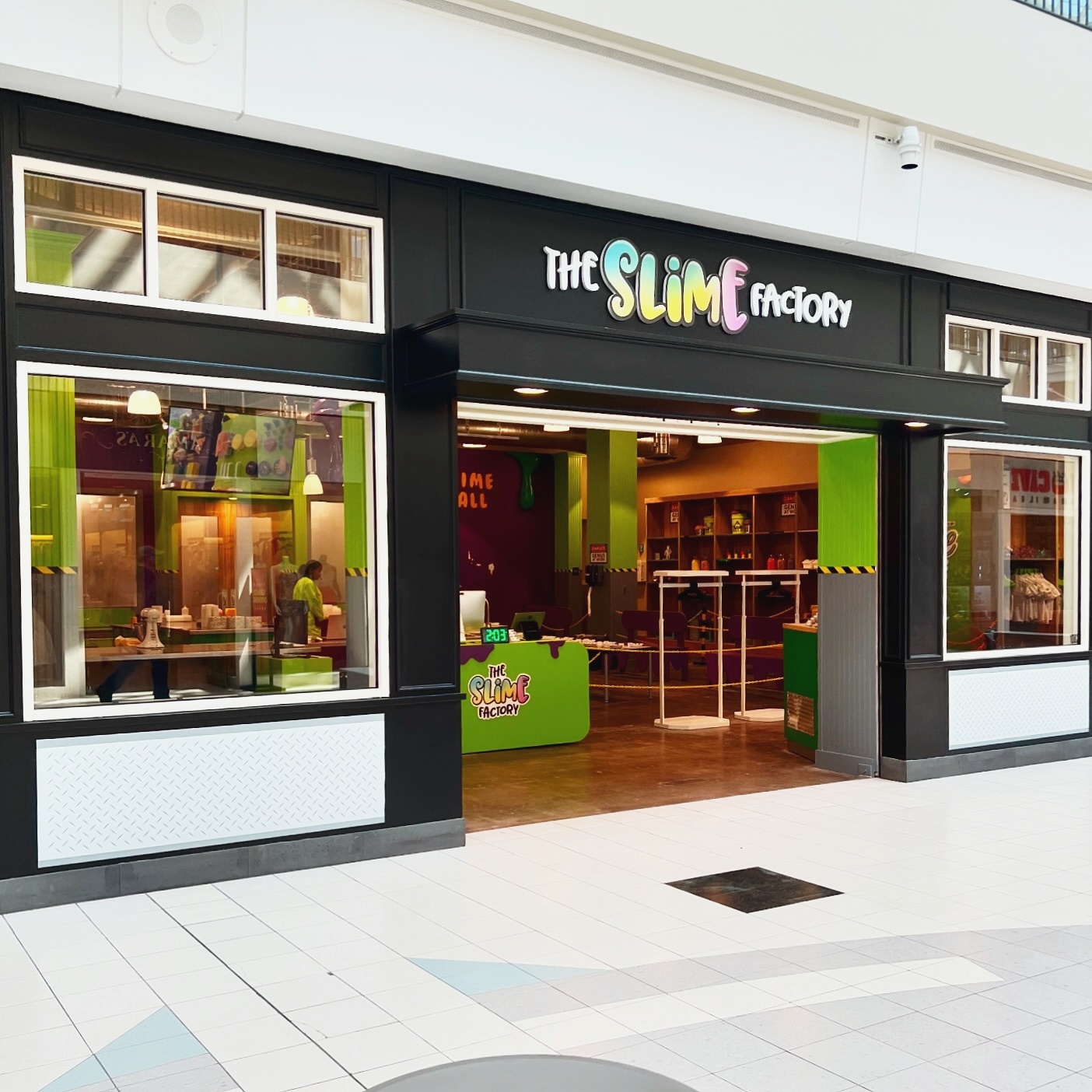 The Slime Factory Georgia Facebook ad: Visit our super fun slime lab and make…