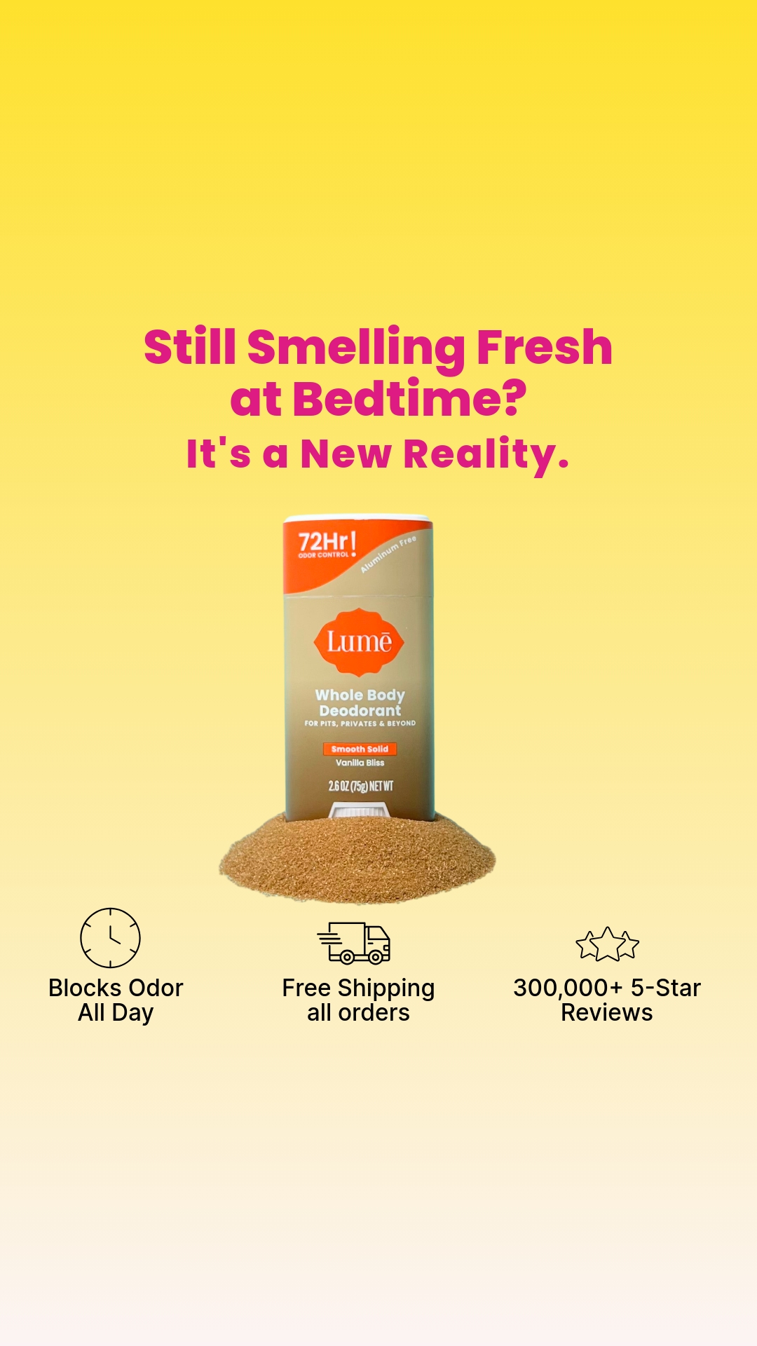 Lume Deodorant Facebook ad