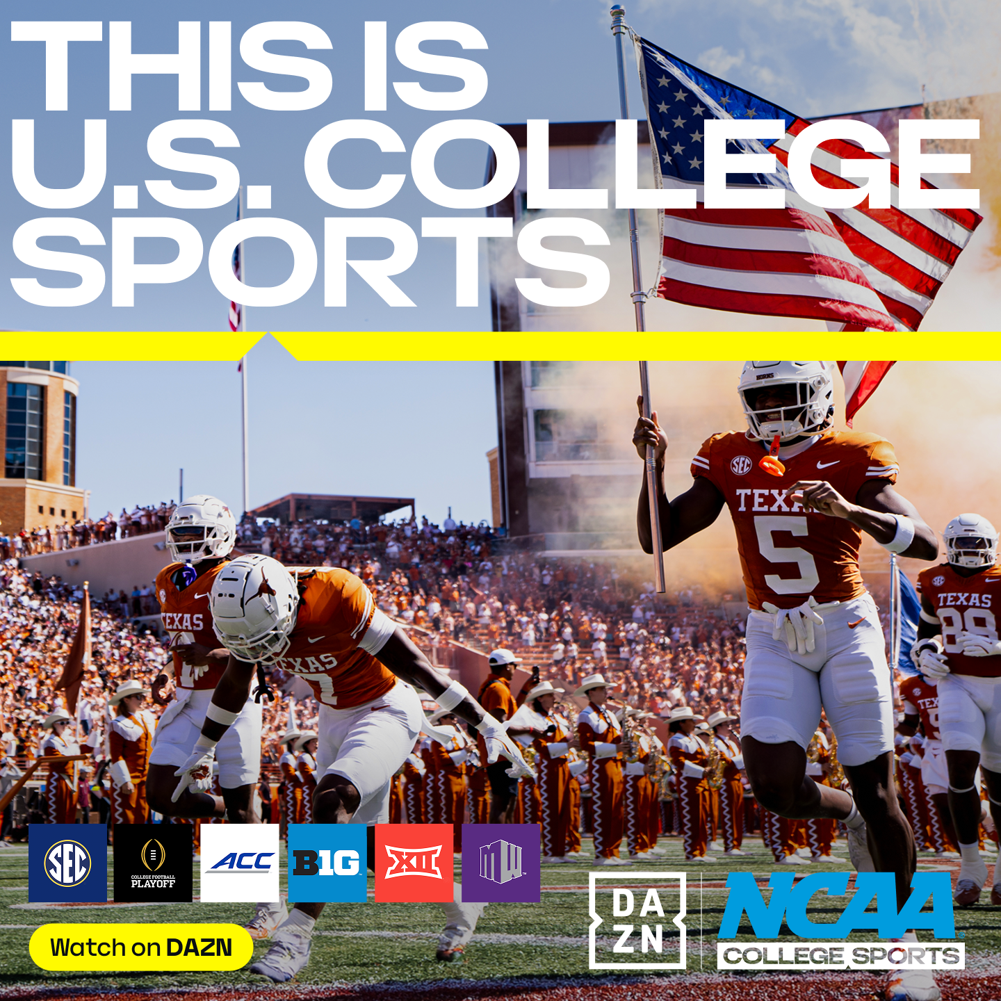 DAZN Sport Facebook ad: Enter the mayhem of U.S.