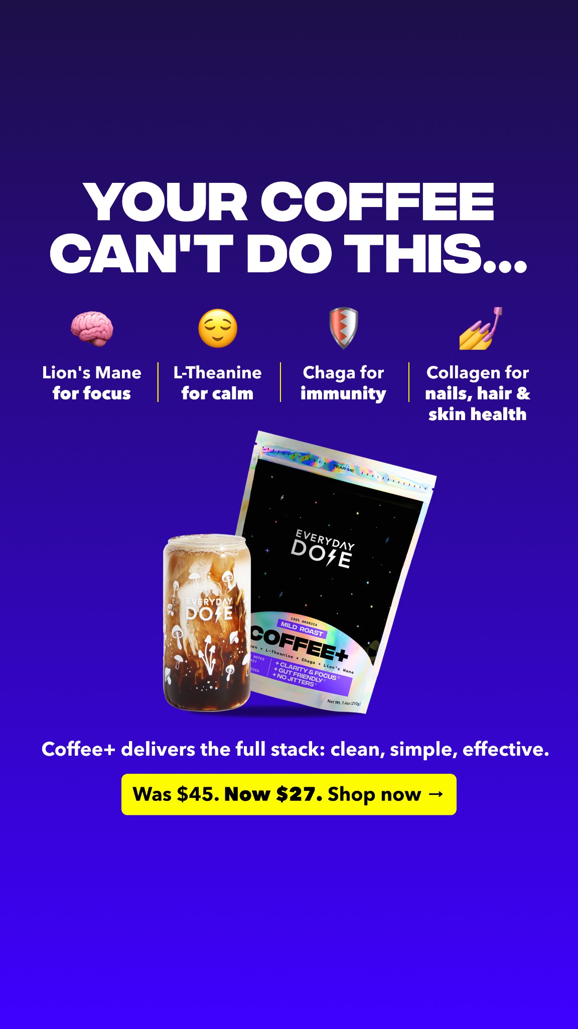 Everyday Dose Facebook ad