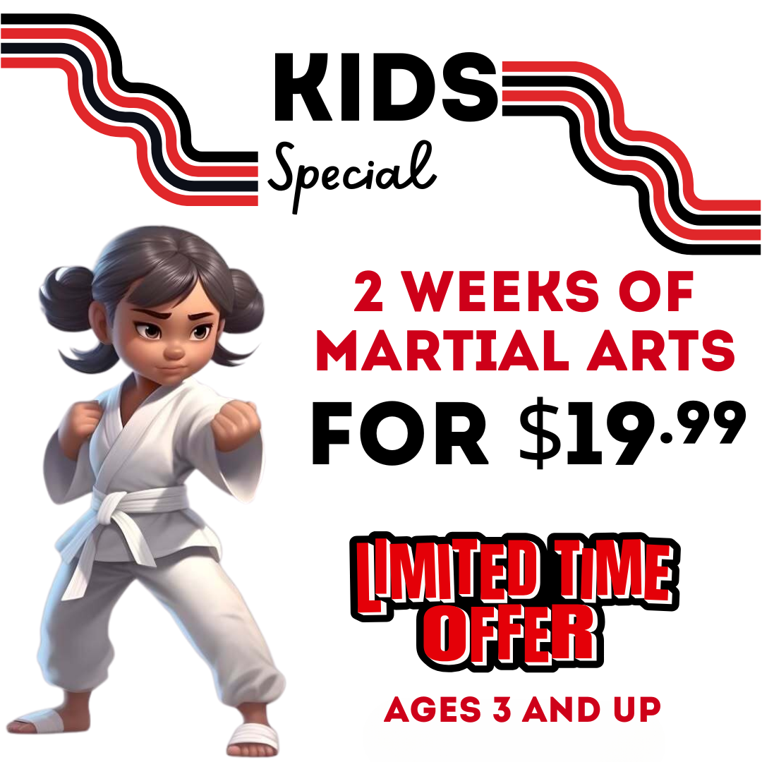 The 1-2 Punch Family Martial Arts & Fitness Center Facebook ad
