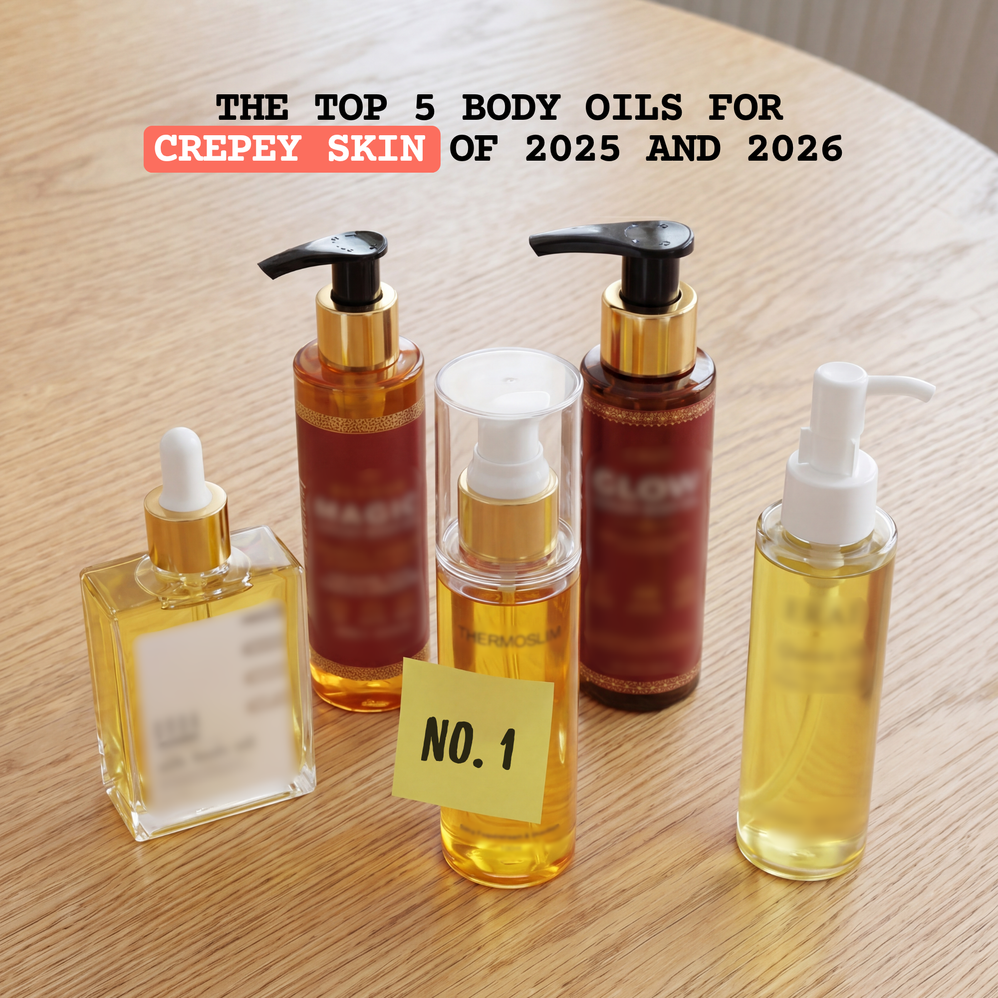 HealthyClub Facebook ad: Top 5 Body Oils for Crepey & Dry Skin of 2026
