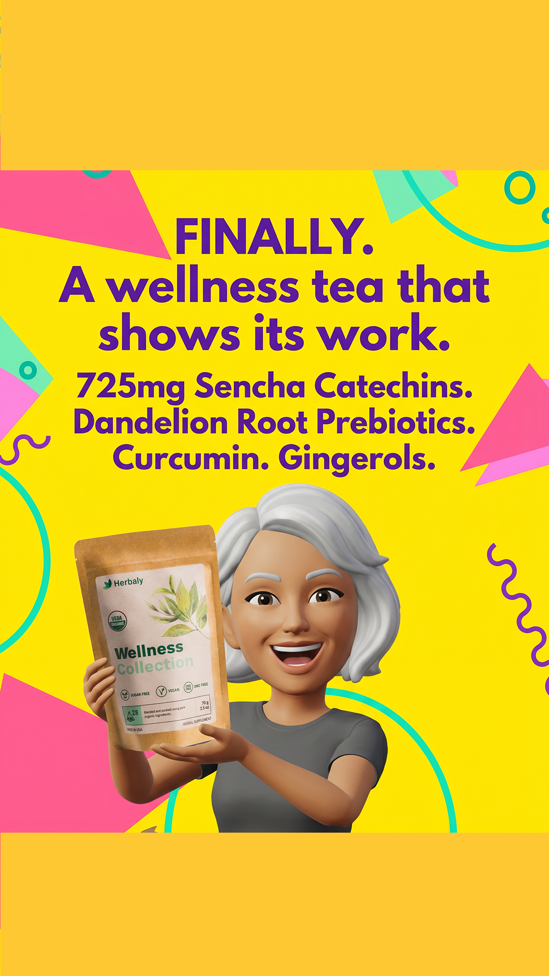 Herbaly Facebook ad