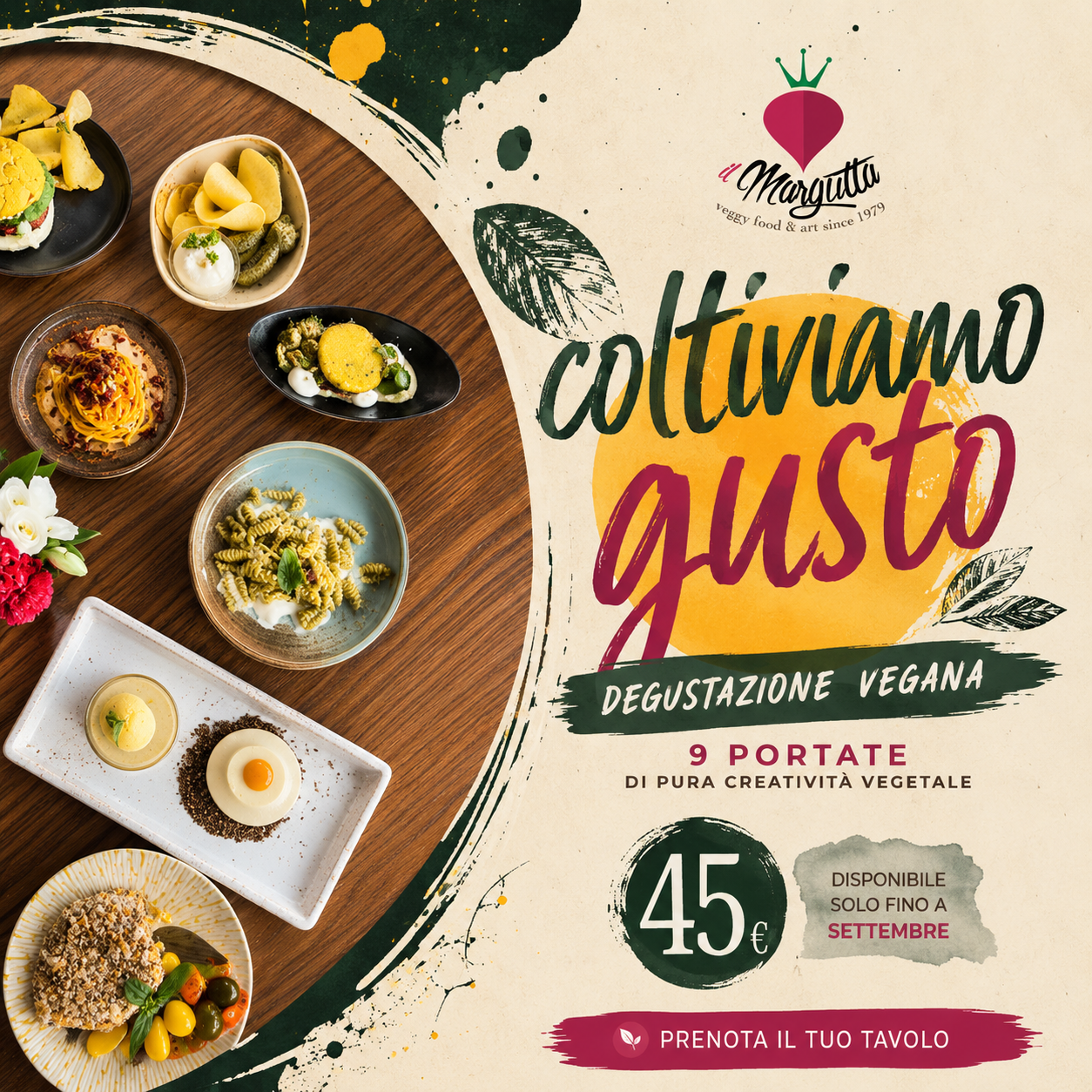 Il Margutta vegetarian food&art Facebook ad