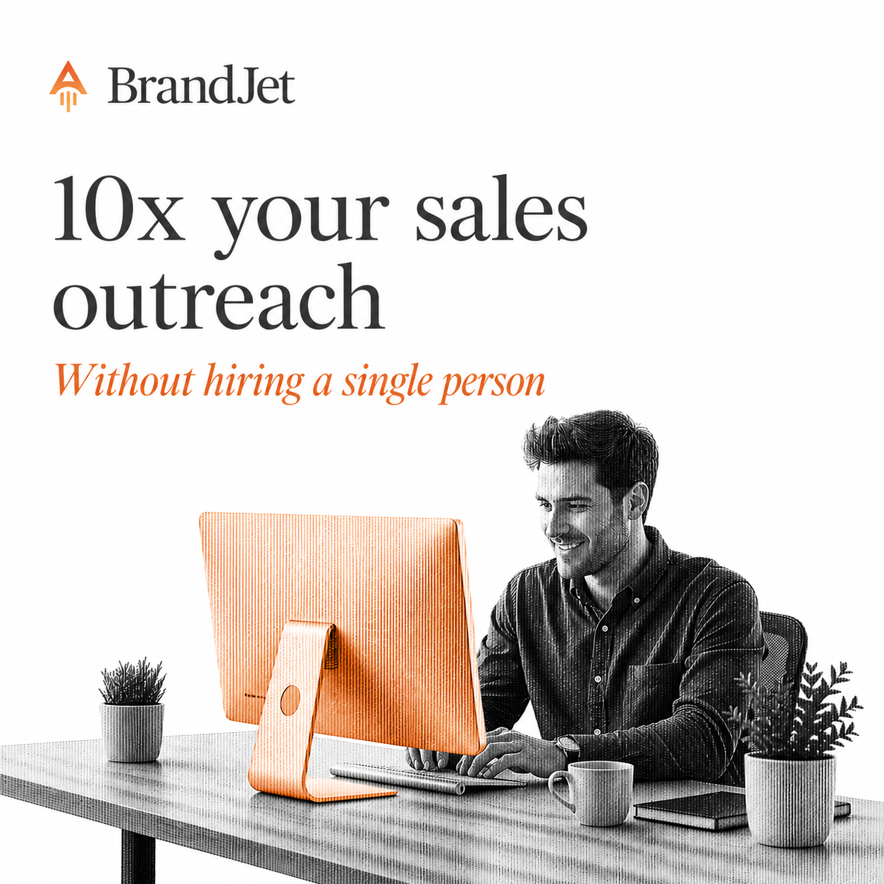 Brandjet AI Facebook ad