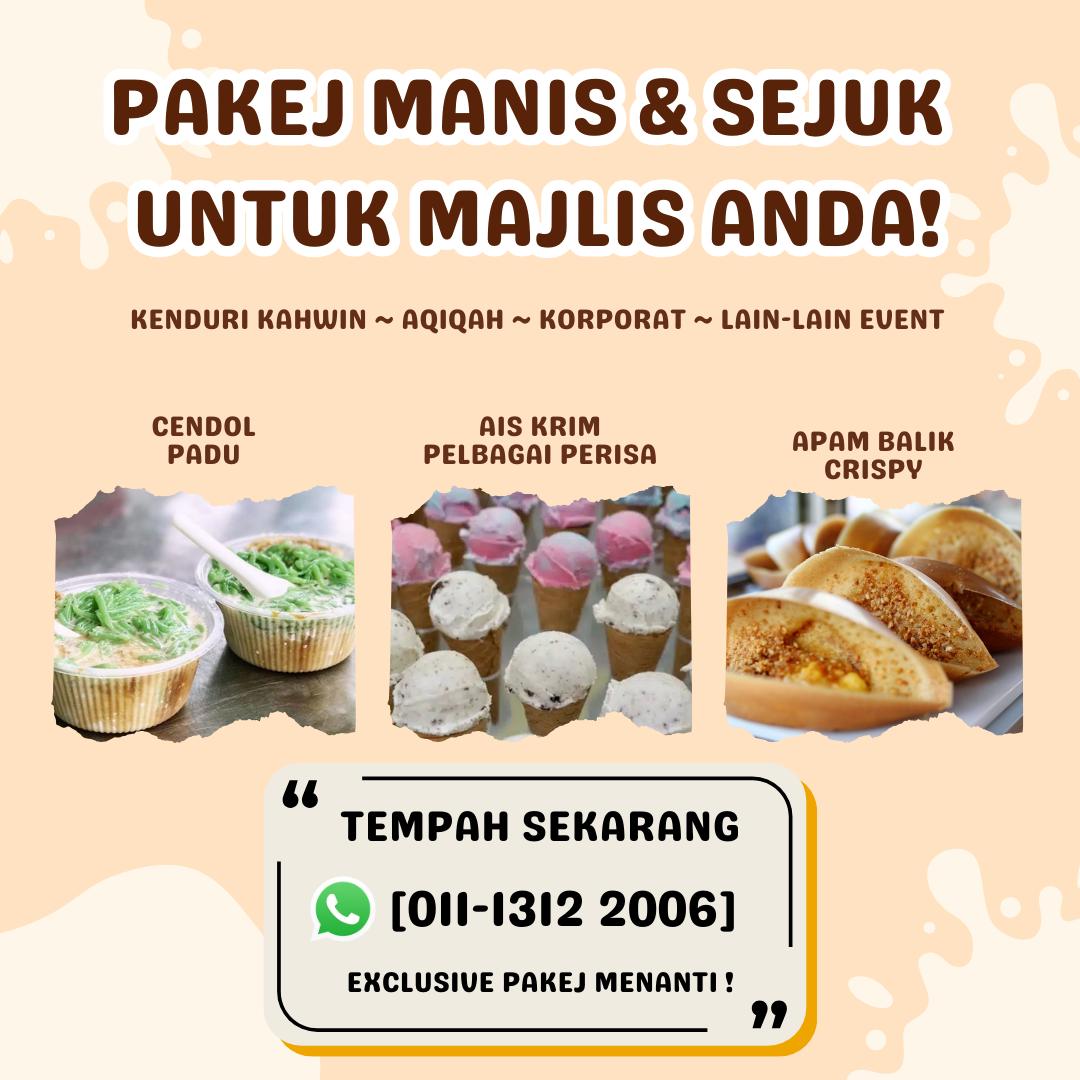 Dessert Station by Sajian Beradik Facebook ad: Wedding Dessert Station 3IN1 by Sajian Beradik