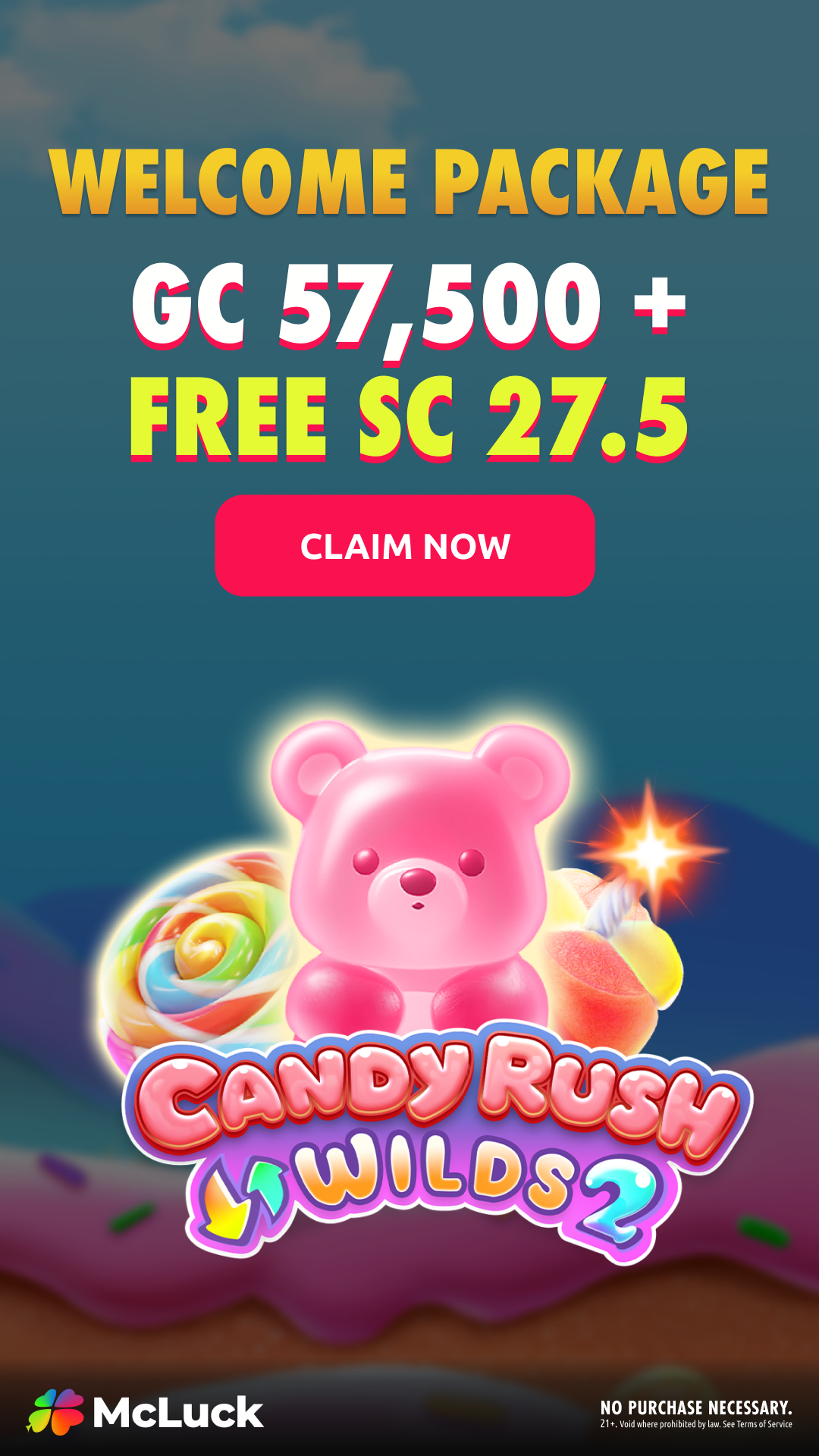 McLuck.com Facebook ad