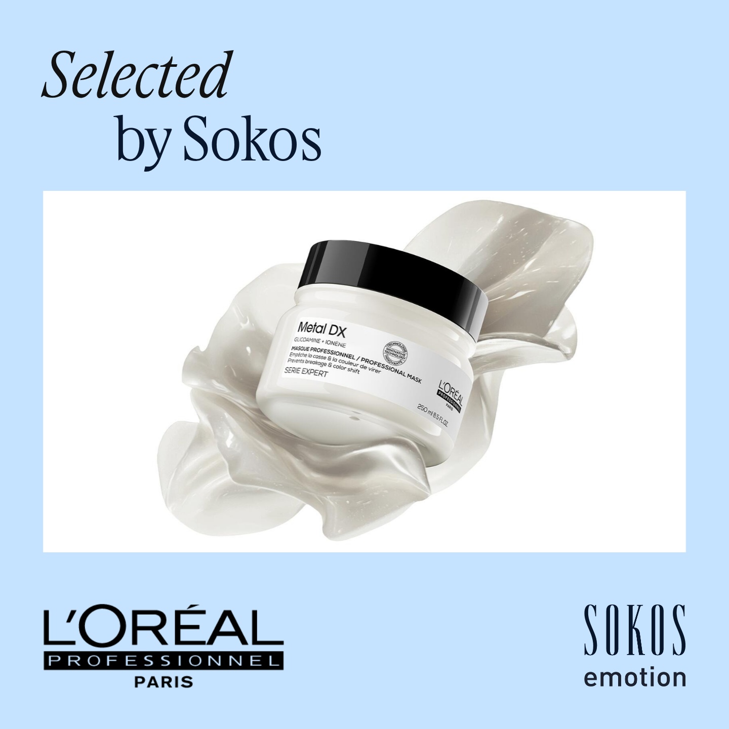 Sokos Facebook ad: Ihastu L'Oréal Professionel -tuotteisiin