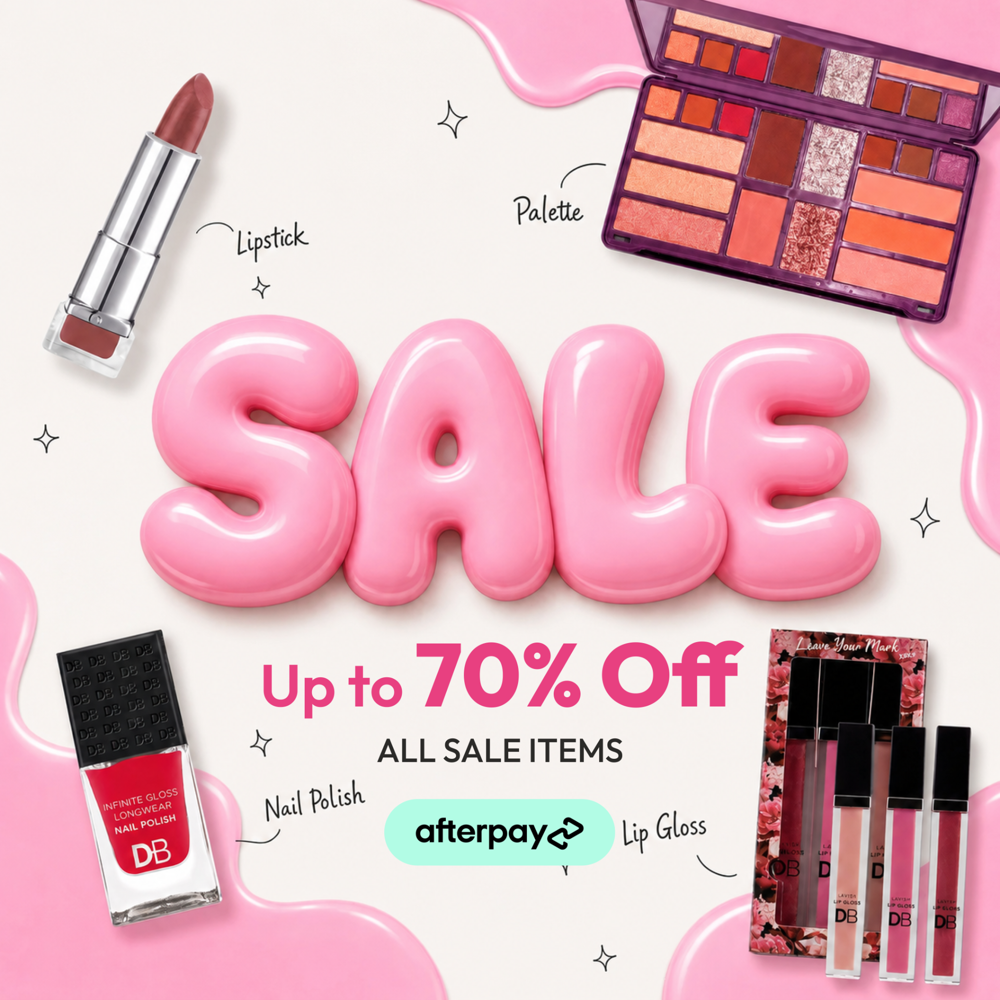 Designer Brands Cosmetics Facebook ad