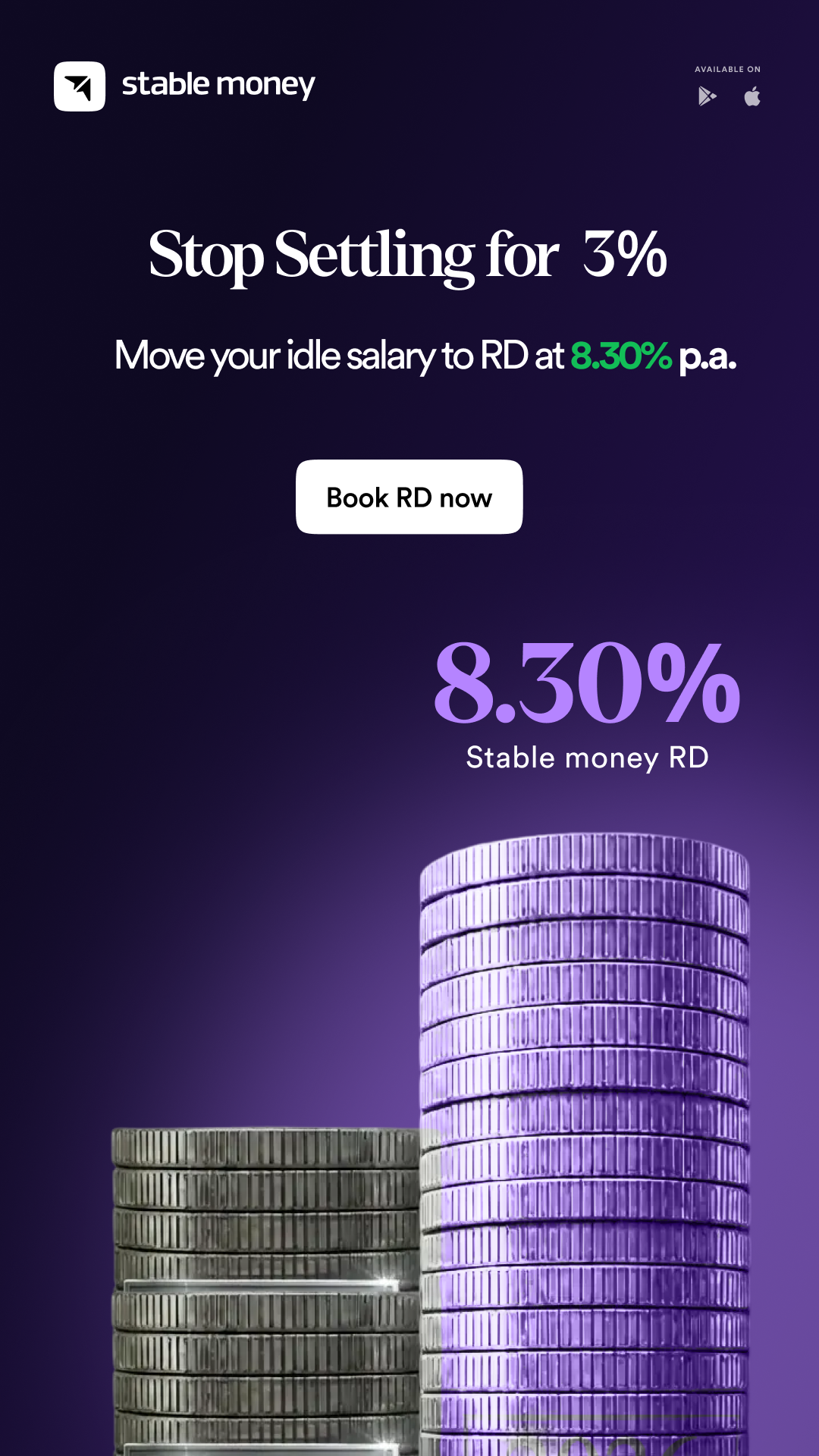 Stable Money India Facebook ad