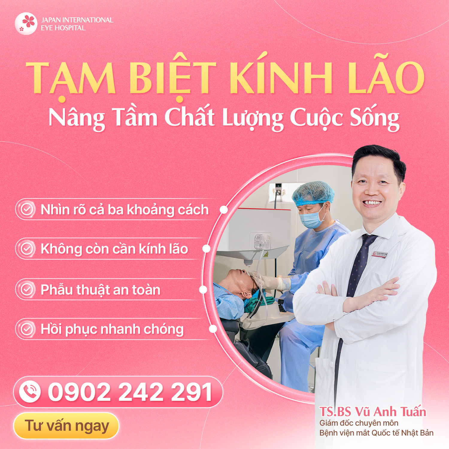 Bệnh viện mắt Quốc tế Nhật Bản Facebook ad