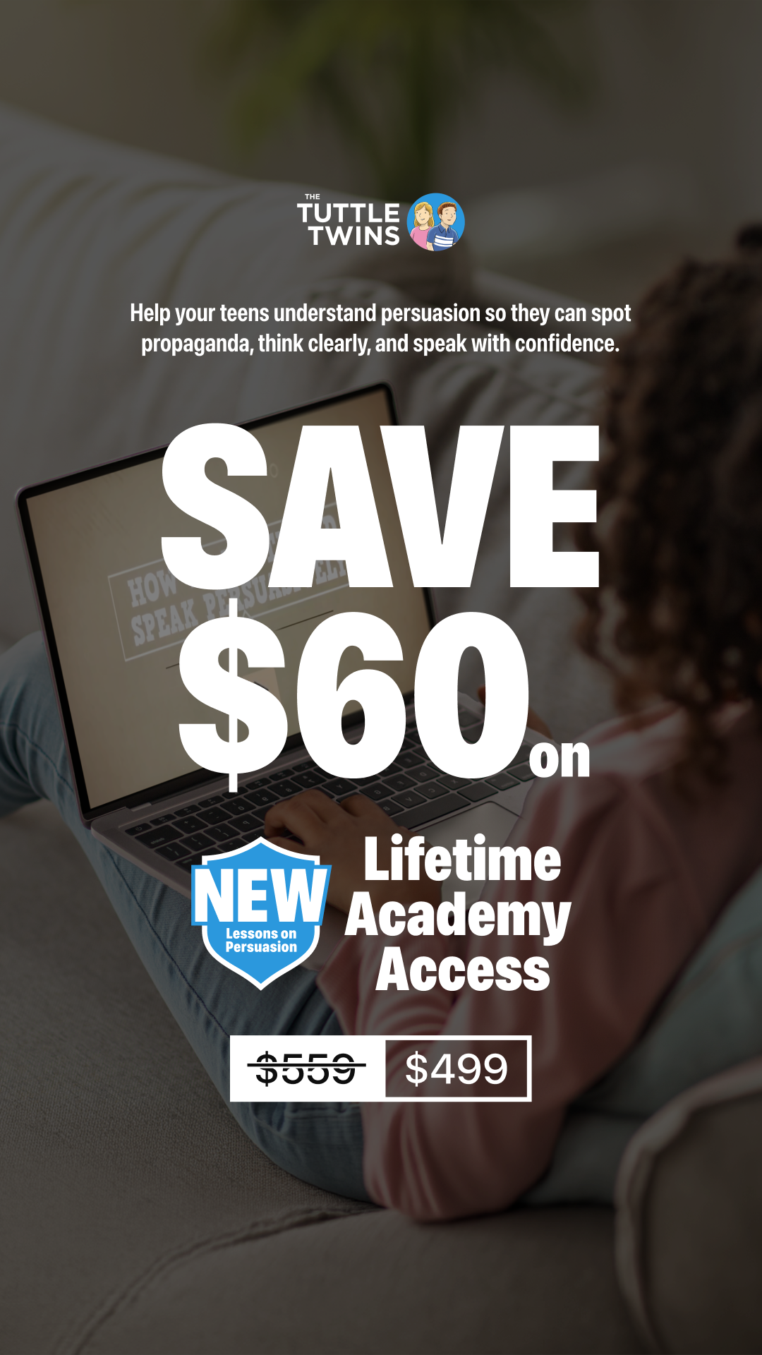 The Tuttle Twins Facebook ad