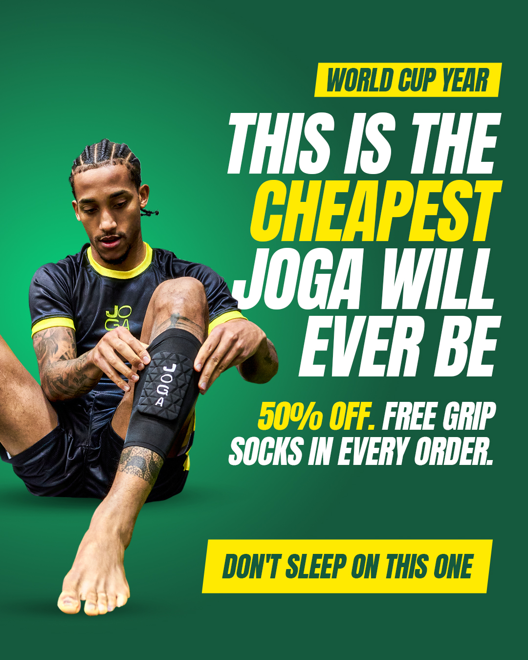 JOGA Facebook ad