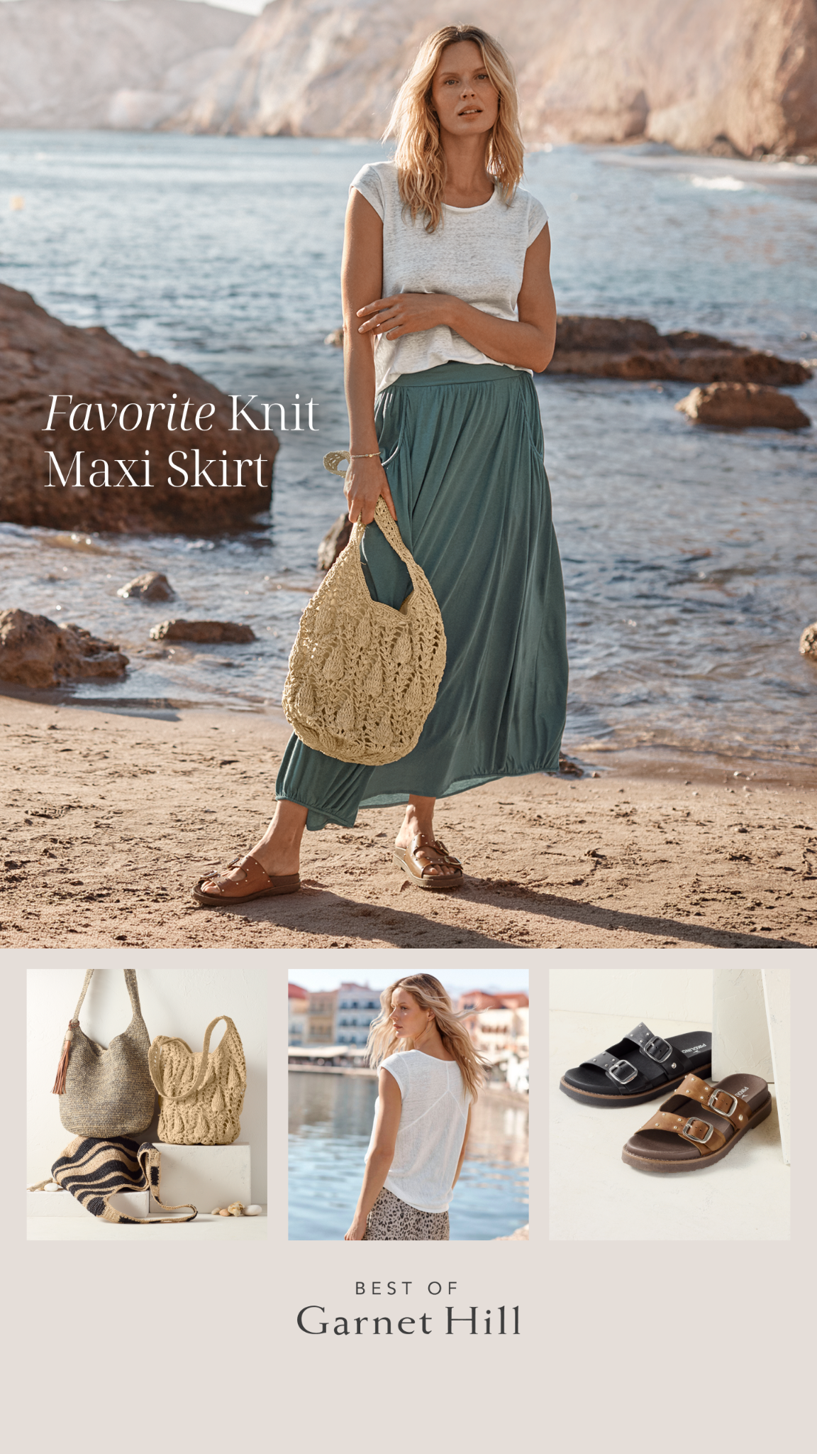 Garnet Hill Facebook ad