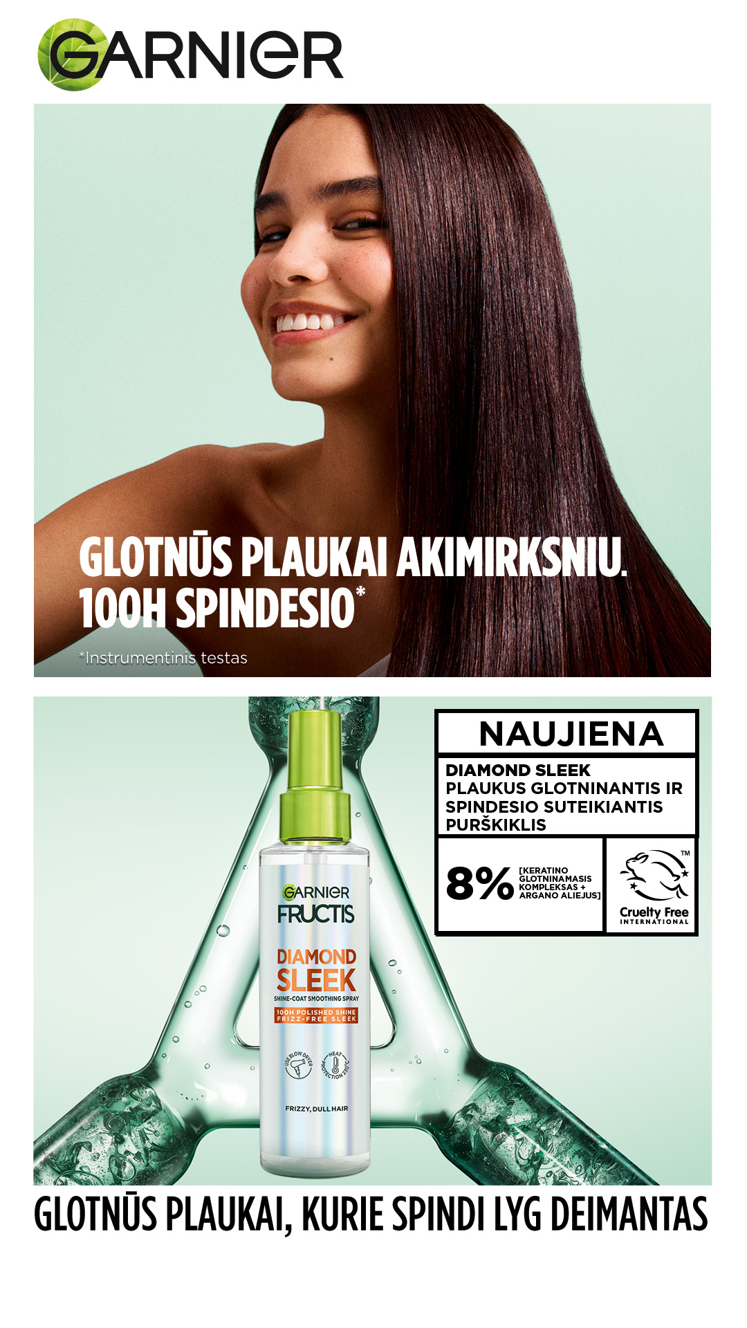 Garnier Facebook ad