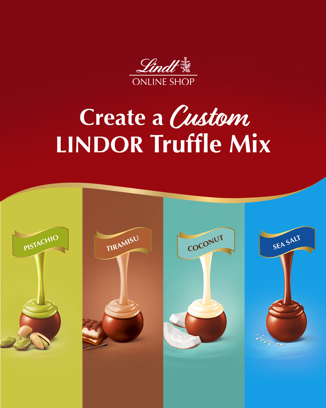 Lindt Facebook ad