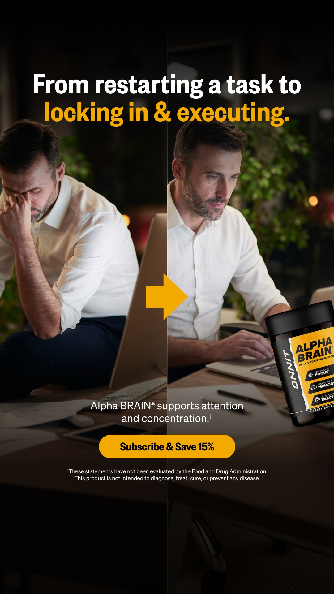 Onnit Facebook ad