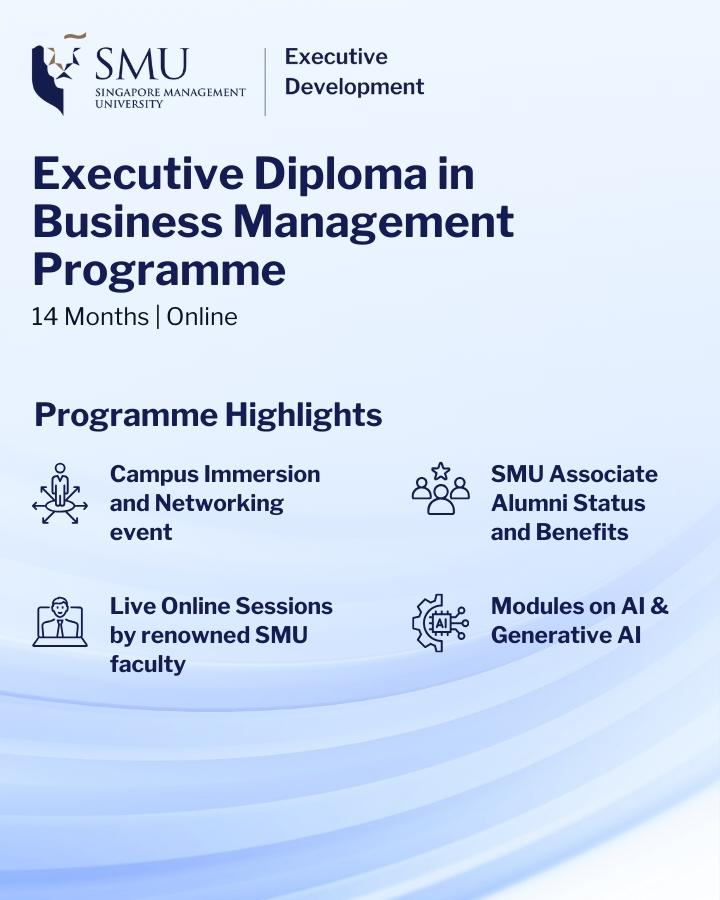 SMU Executive Development - SMU ExD Facebook ad